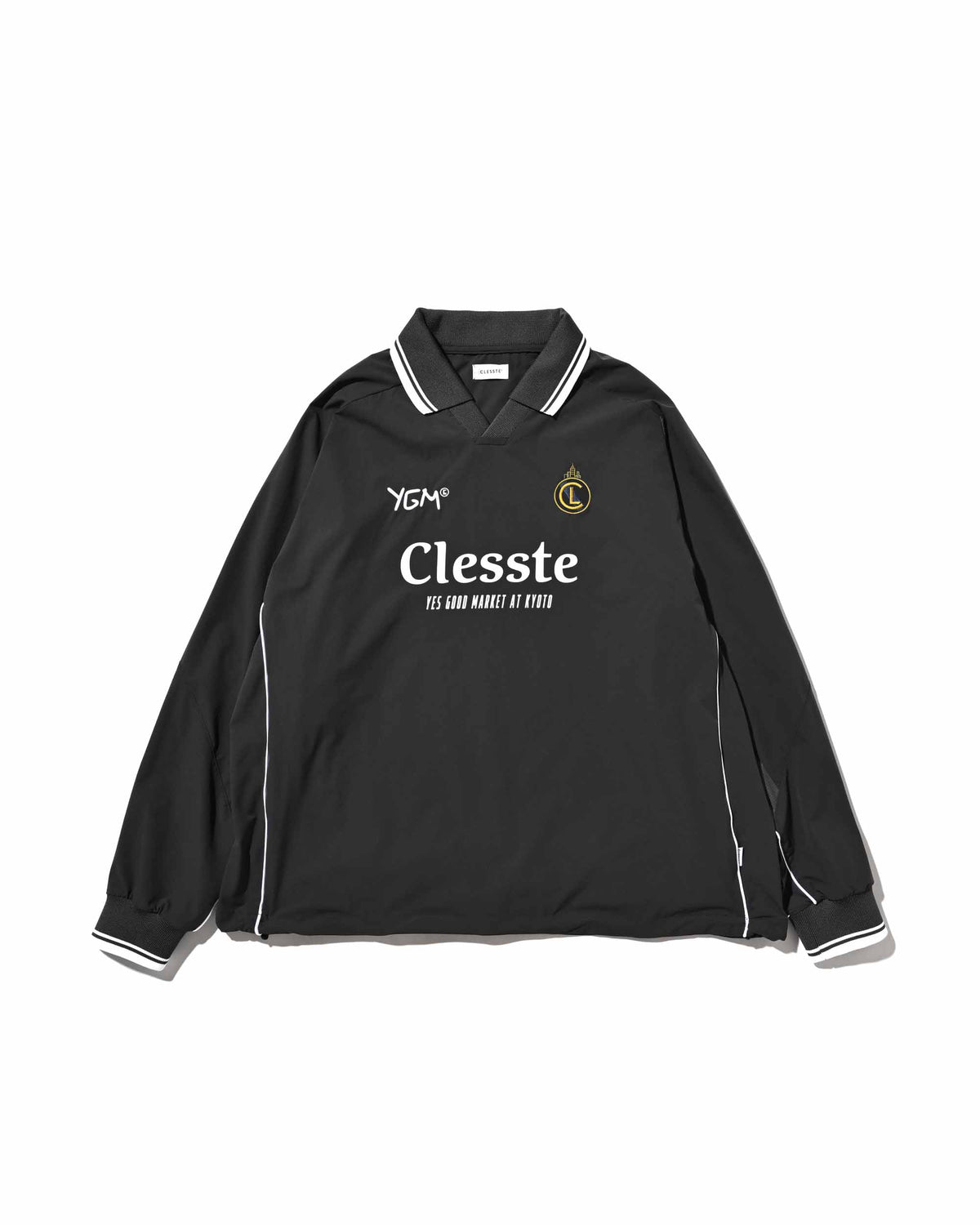 【10.4 SUN 20:00- IN STOCK】【LIMITED】 “YES GOOD MARKET" ACTIVE CITY L/S GAME SHIRT (GRAY)
