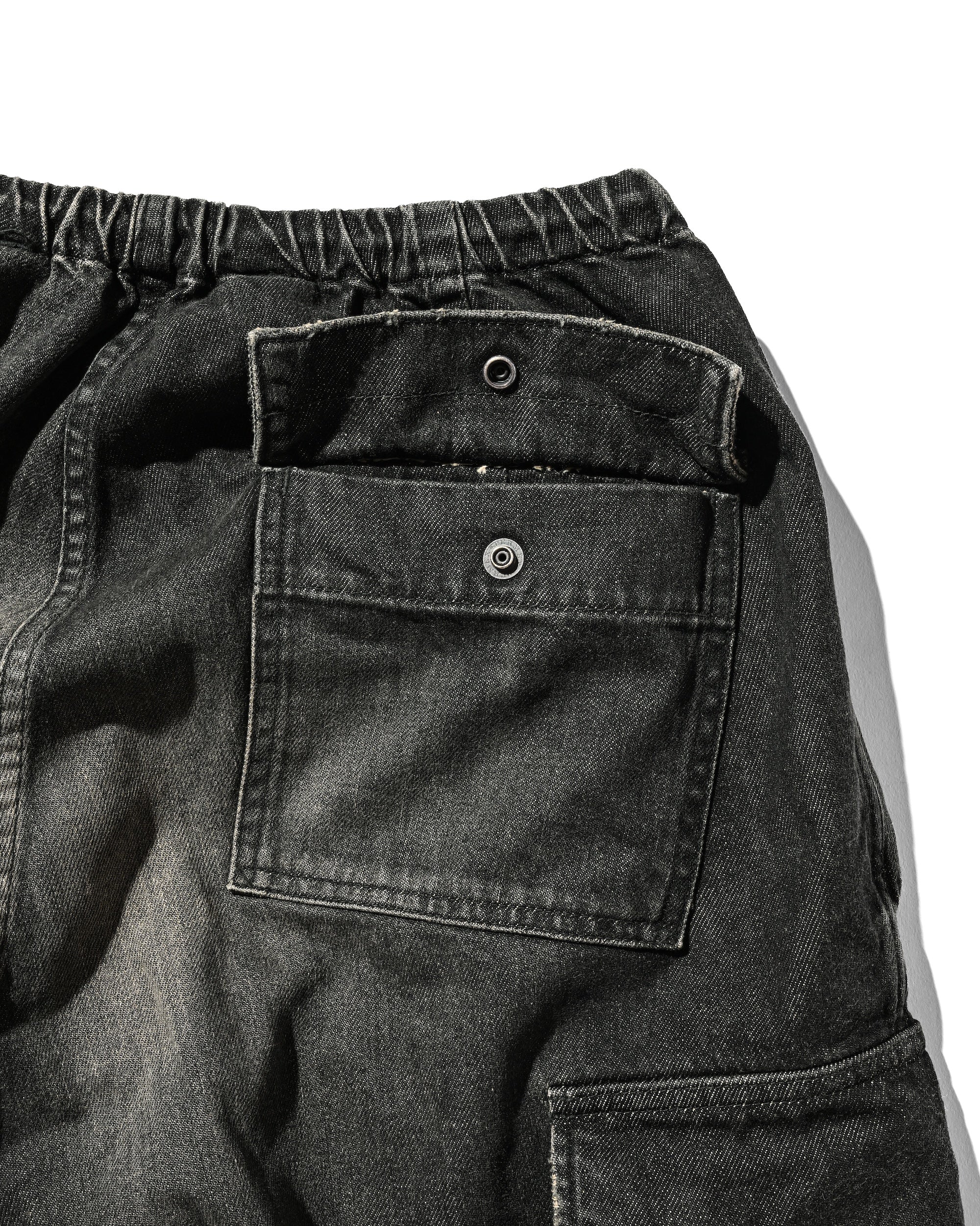 【9.13 SAT 20:00- IN STOCK】VINTAGE DYED SELVEDGE DENIM M-51 ARCTIC TROUSERS (VINTAGE BLACK)