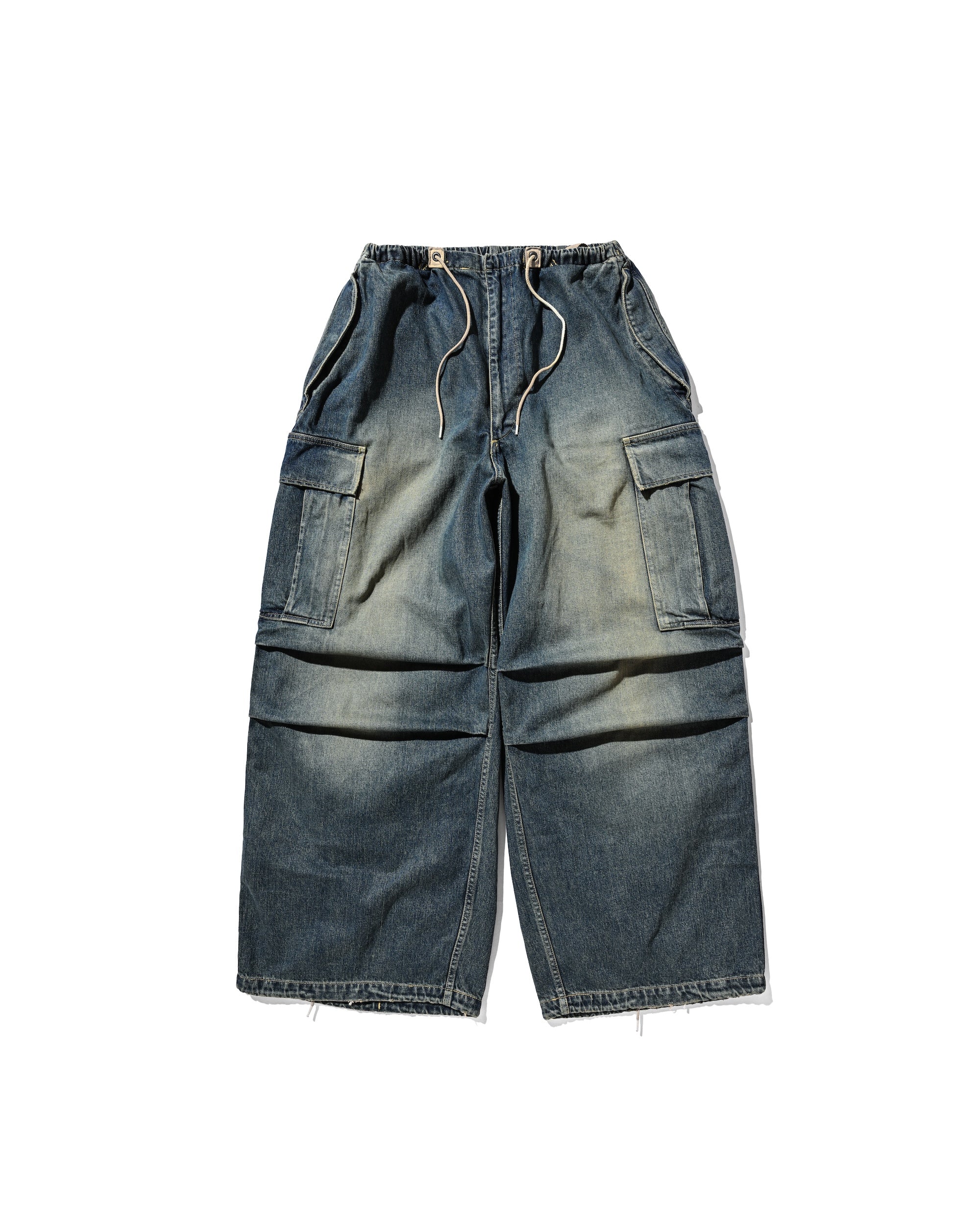 【9.13 SAT 20:00- IN STOCK】VINTAGE DYED SELVEDGE DENIM M-51 ARCTIC TROUSERS (VINTAGE INDIGO)