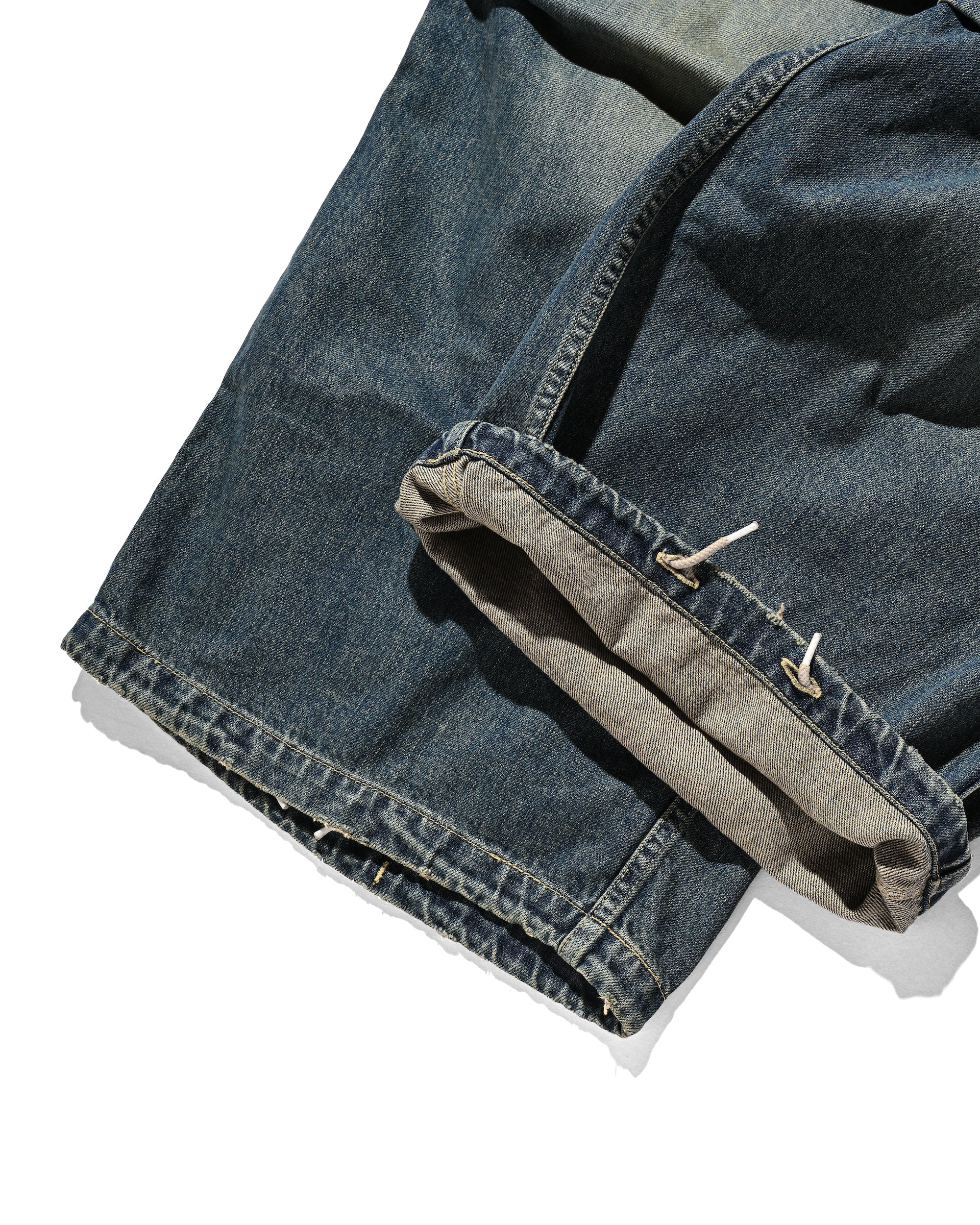 【9.13 SAT 20:00- IN STOCK】VINTAGE DYED SELVEDGE DENIM M-51 ARCTIC TROUSERS (VINTAGE INDIGO)
