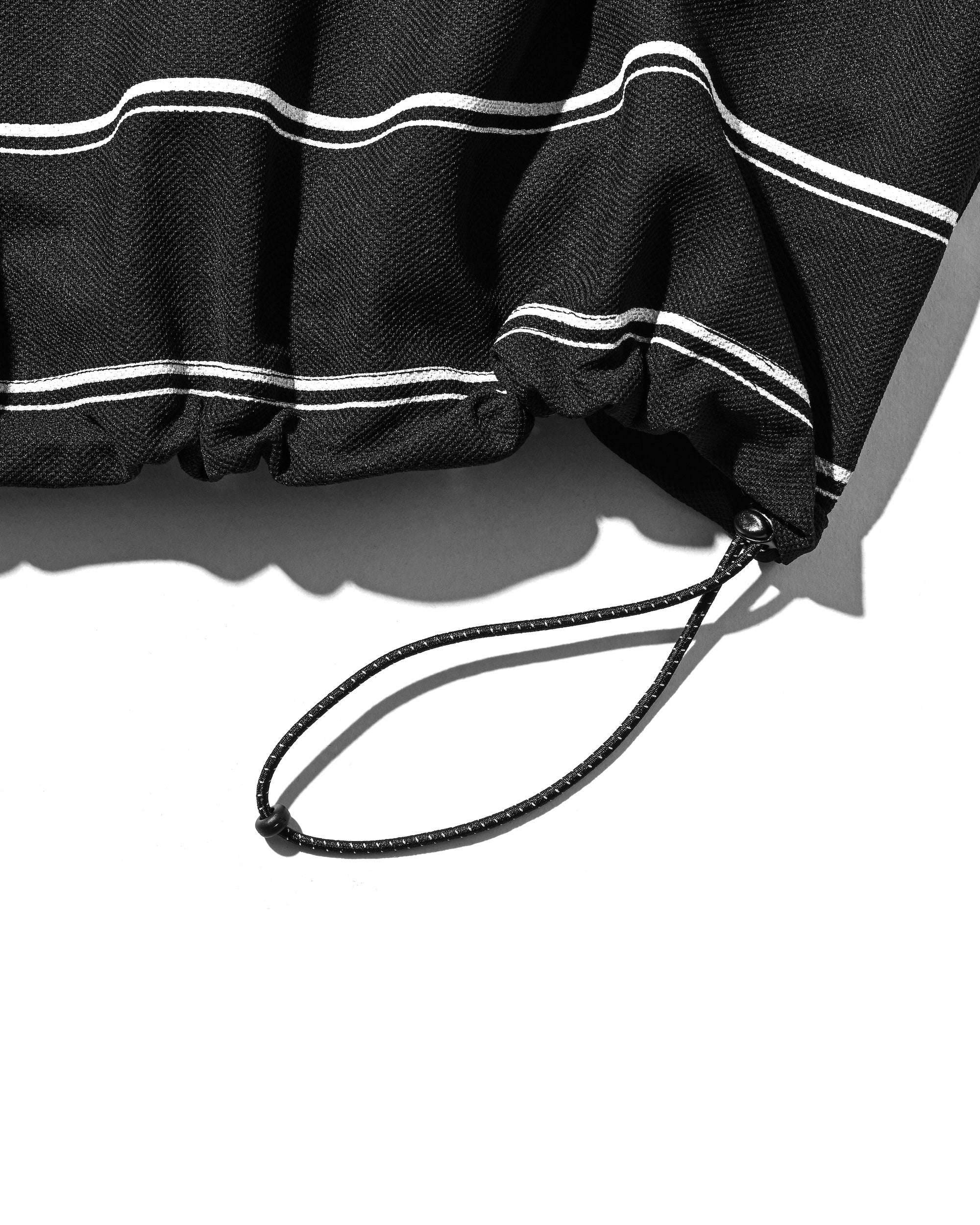 THICK/THIN STRIPE ACTIVE CITY POLO S/S SHIRTS (BLACK)