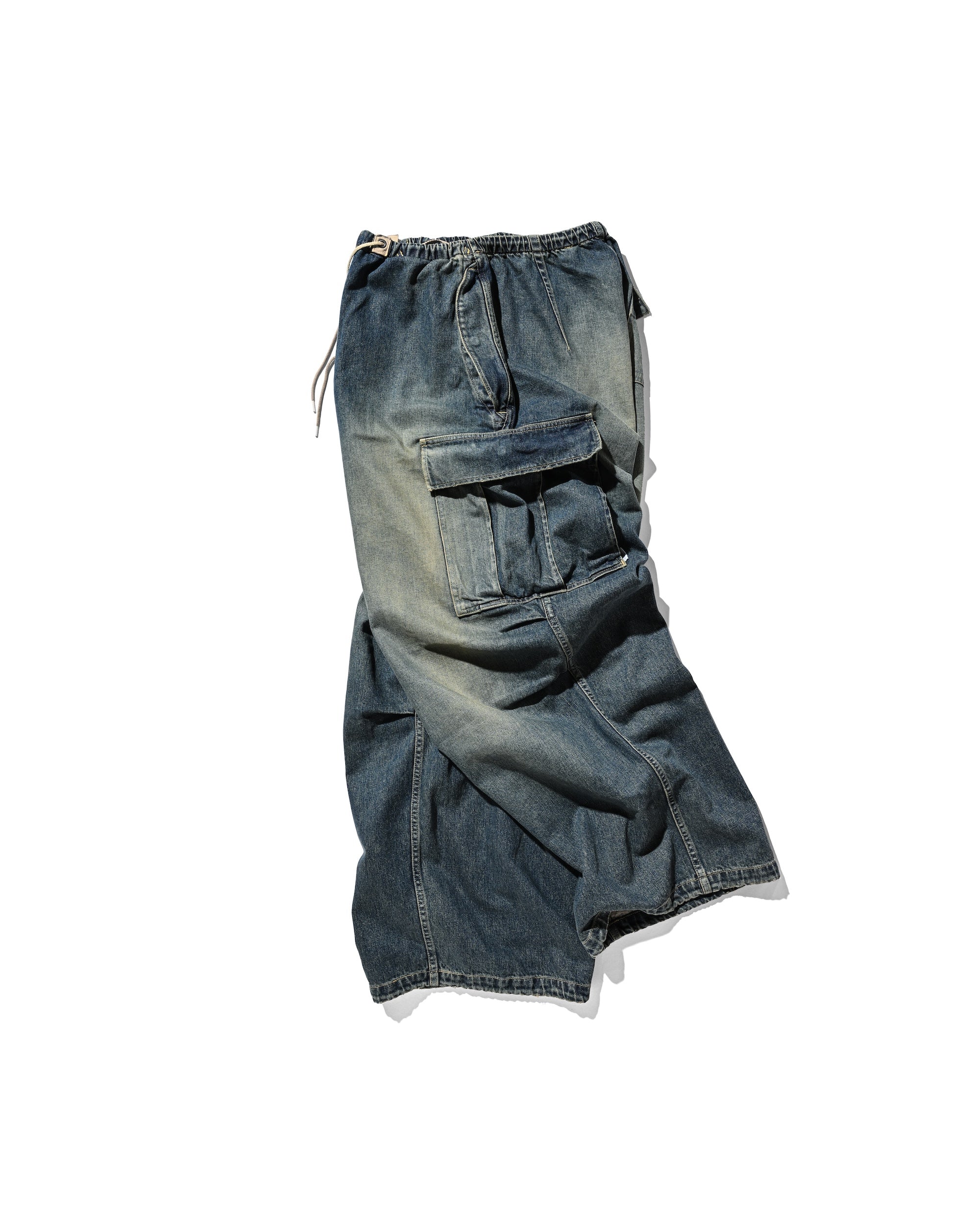 【9.13 SAT 20:00- IN STOCK】VINTAGE DYED SELVEDGE DENIM M-51 ARCTIC TROUSERS (VINTAGE INDIGO)