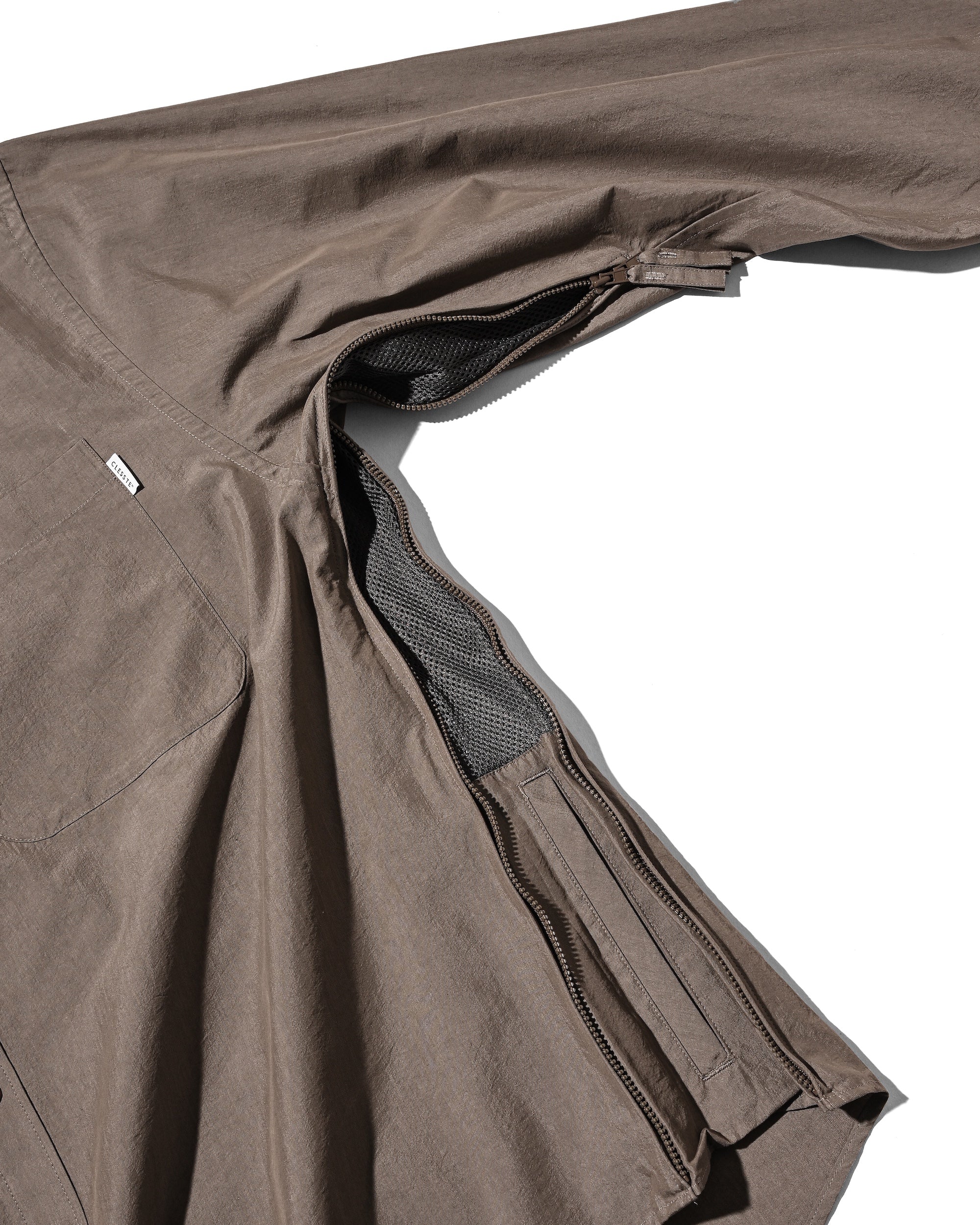VENTILATION L/S B.D.SHIRT (KHAKI)