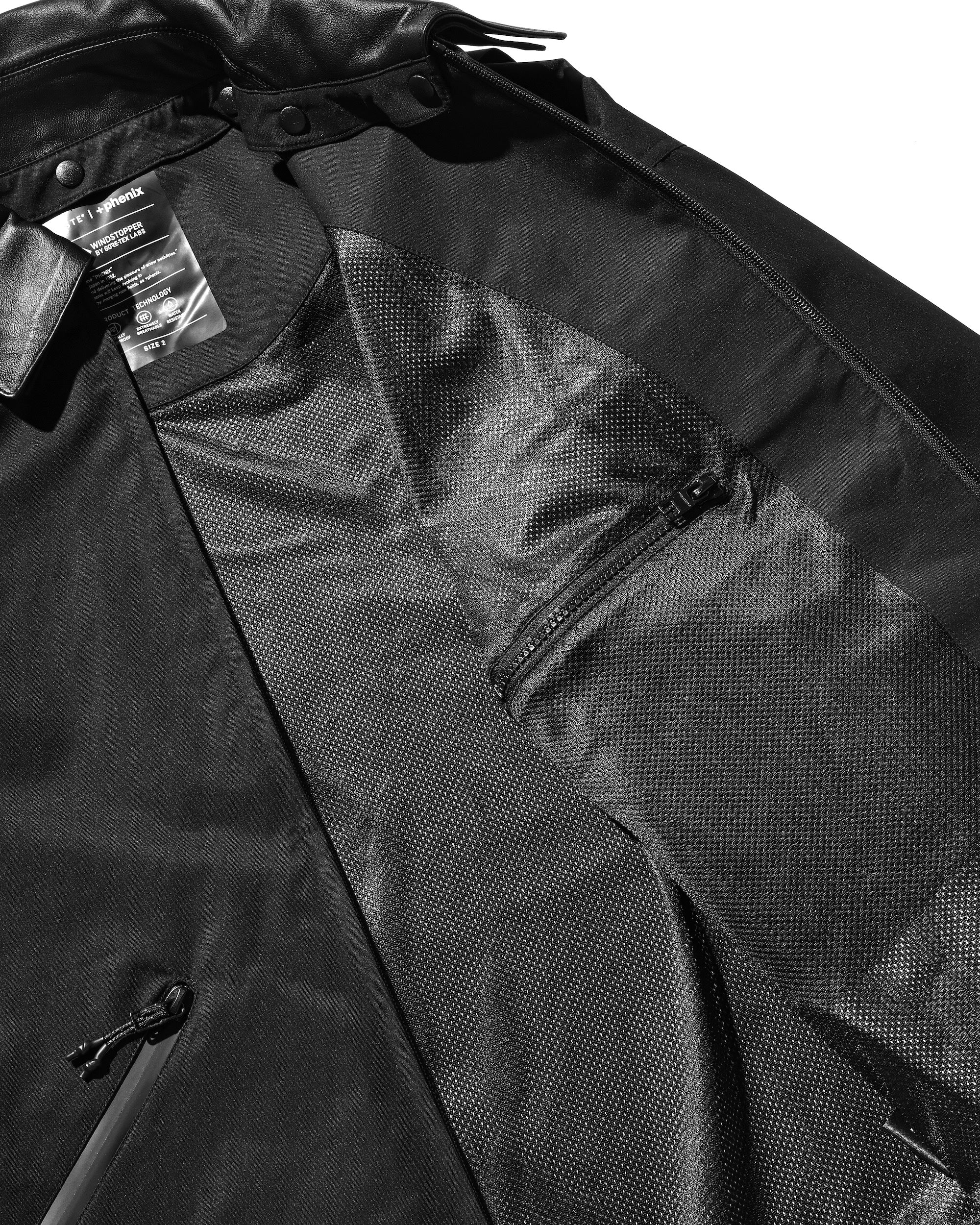 【9.24 WED 20:00- IN STOCK】+phenix WINDSTOPPER® by GORE-TEX LABS TWILL CITY WORKER JACKET (BLACK)