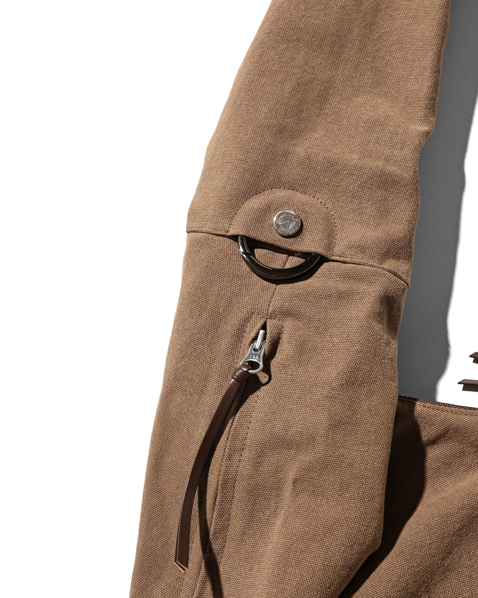 VINTAGE DYED SYSTEM BAG (L) (BROWN)