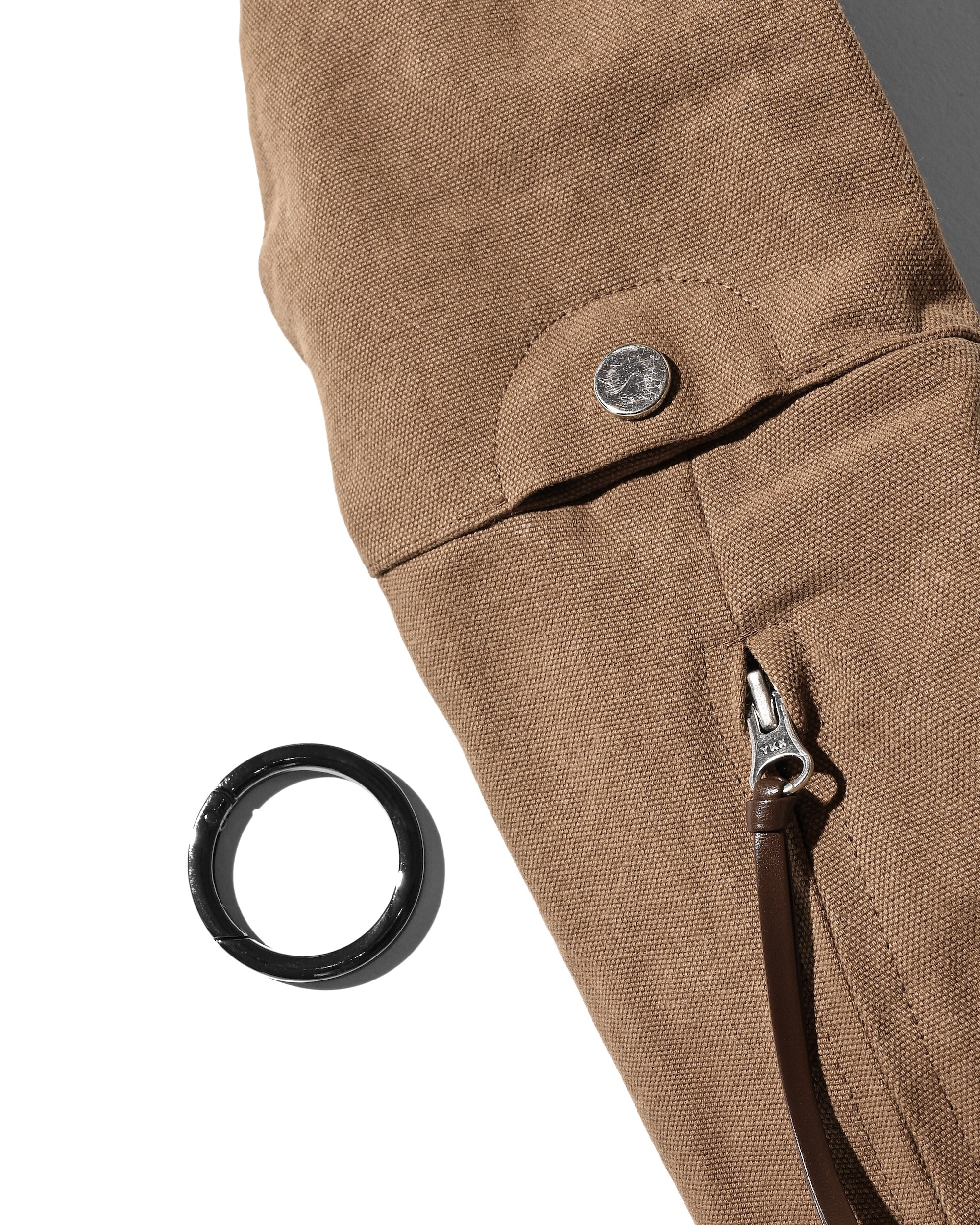 VINTAGE DYED SYSTEM BAG (L) (BROWN)