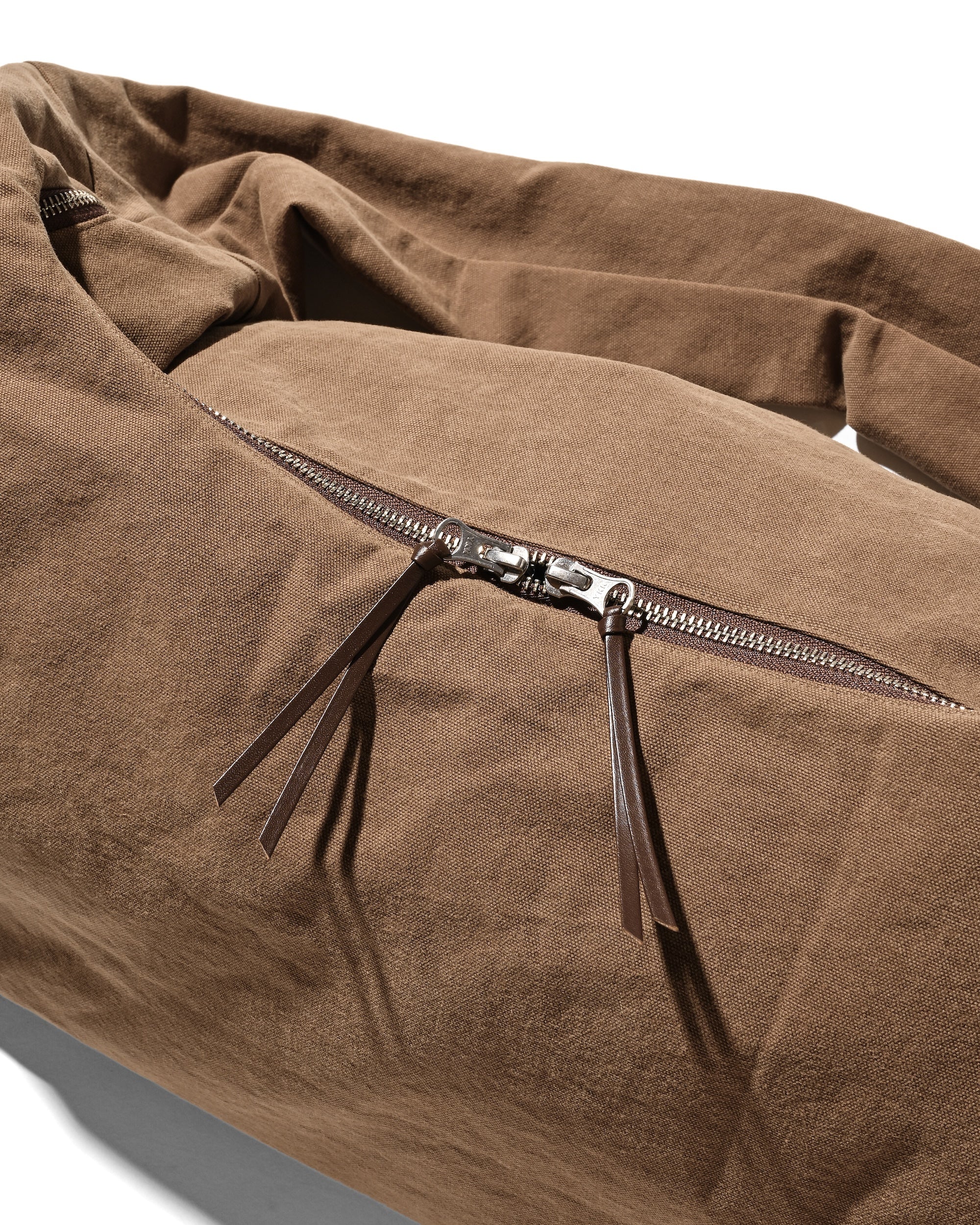 VINTAGE DYED SYSTEM BAG (L) (BROWN)