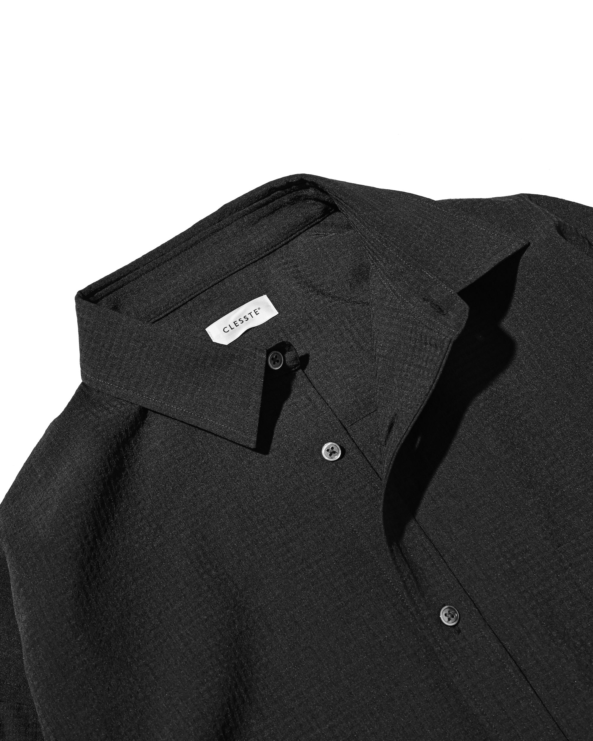 【4.29 WED 20:00-IN STOCK】SHADOW GINGHAM CHECK EVERYDAY L/S SHIRT (CHARCOAL)