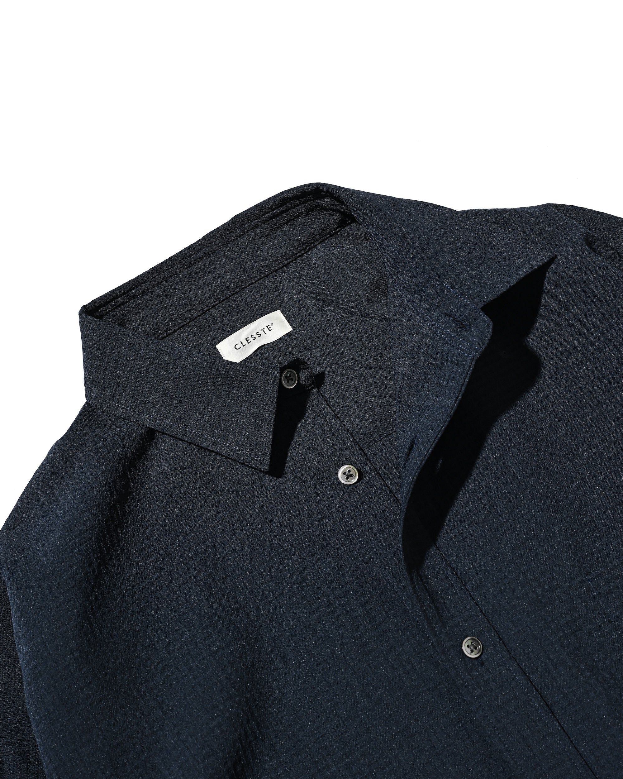 【4.29 WED 20:00- IN STOCK】SHADOW GINGHAM CHECK EVERYDAY L/S SHIRT (NAVY)