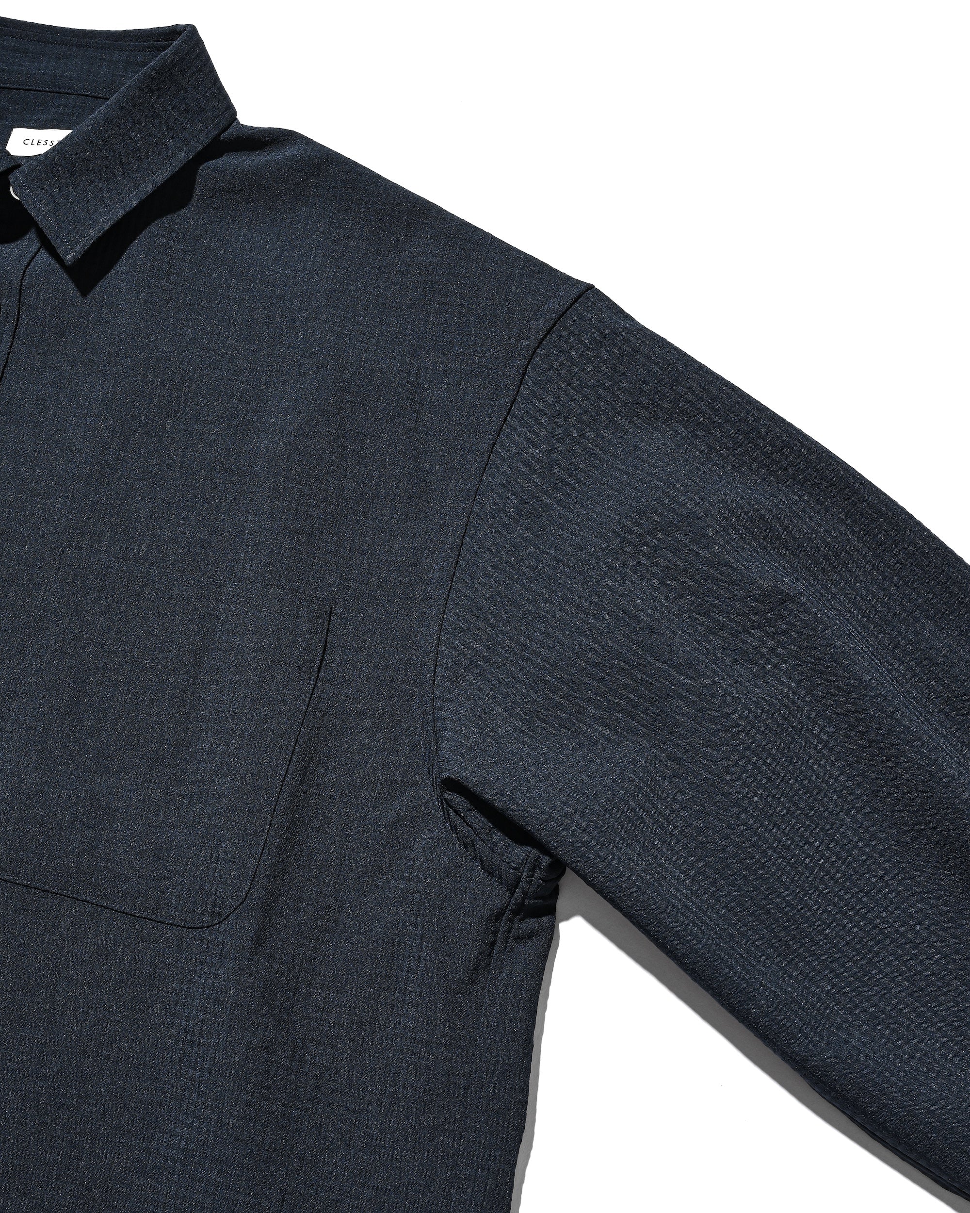 【4.29 WED 20:00- IN STOCK】SHADOW GINGHAM CHECK EVERYDAY L/S SHIRT (NAVY)