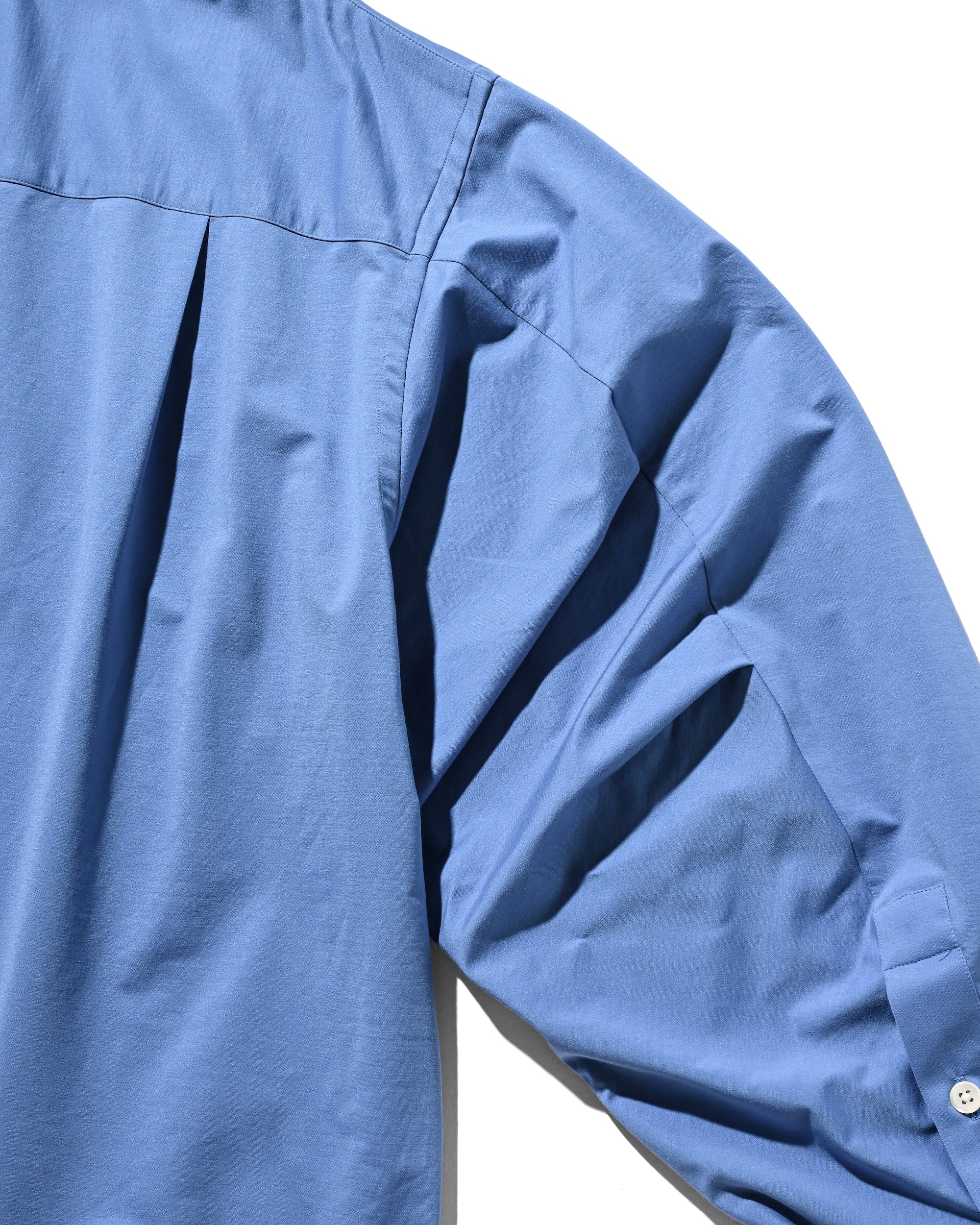 【9.27 SAT 20:00- IN STOCK】46G KNIT EVERYDAY PULLOVER L/S SHIRT (SAX BLUE)