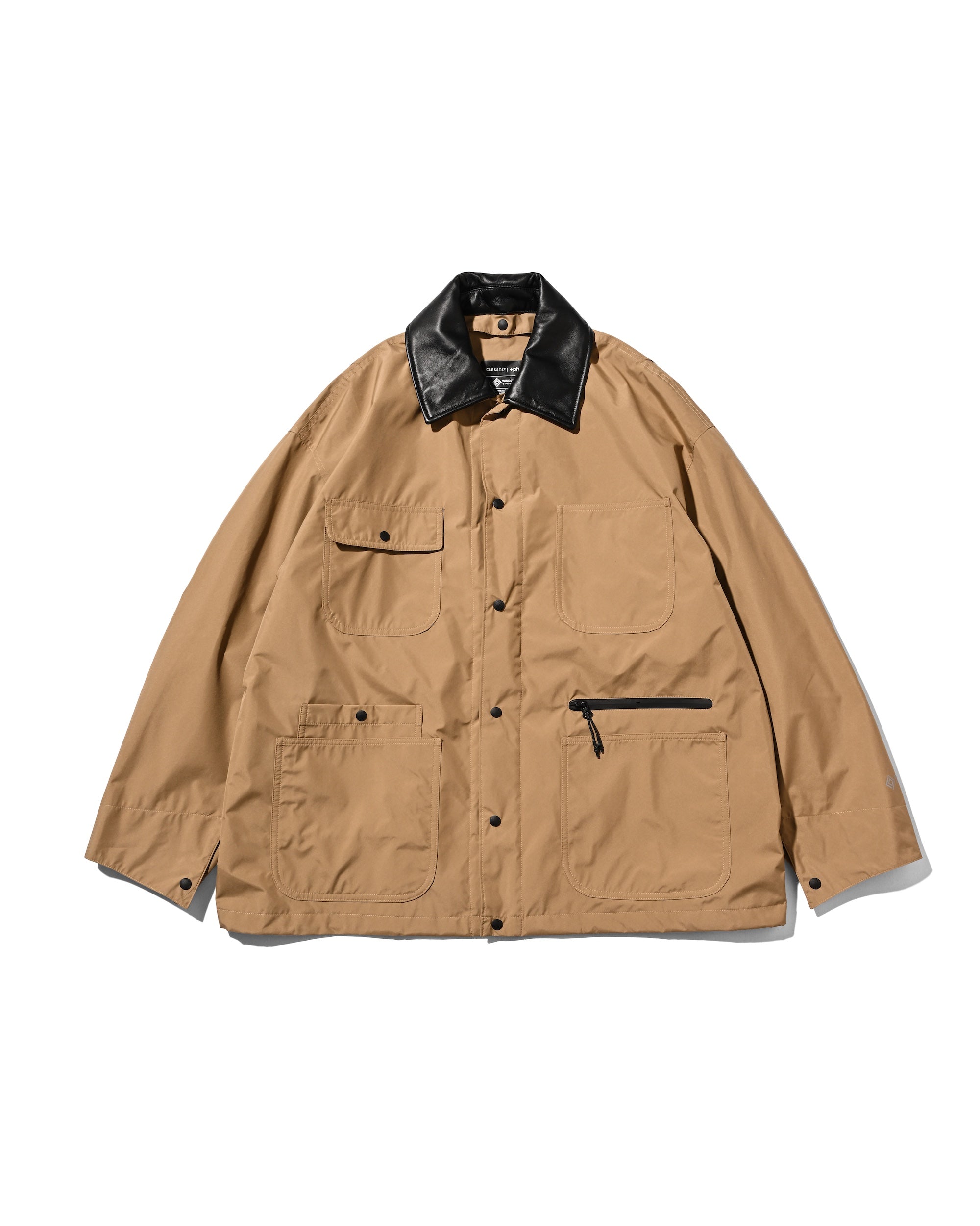 +phenix WINDSTOPPER® BY GORE-TEX LABS CITY STORAGE COVERALL JACKET (CAMEL BEIGE)