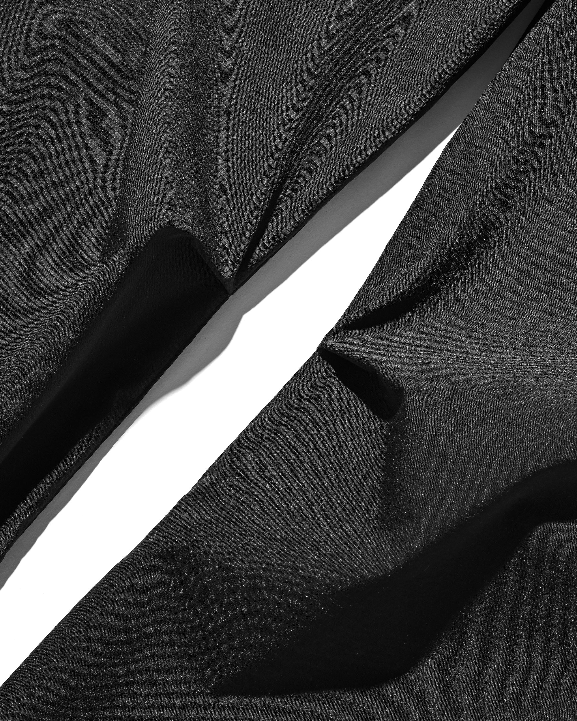 【9.20 SAT 20:00- IN STOCK】CITY UNIFORM BARREL LEG EASY PANTS (BLACK)