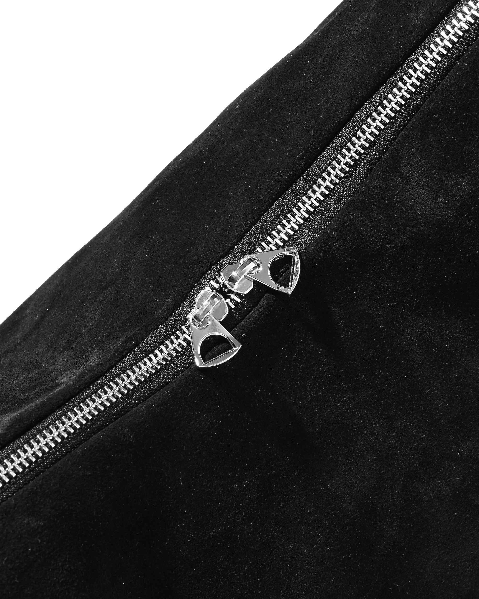 SUEDE DAYOFF BAG (BLACK)