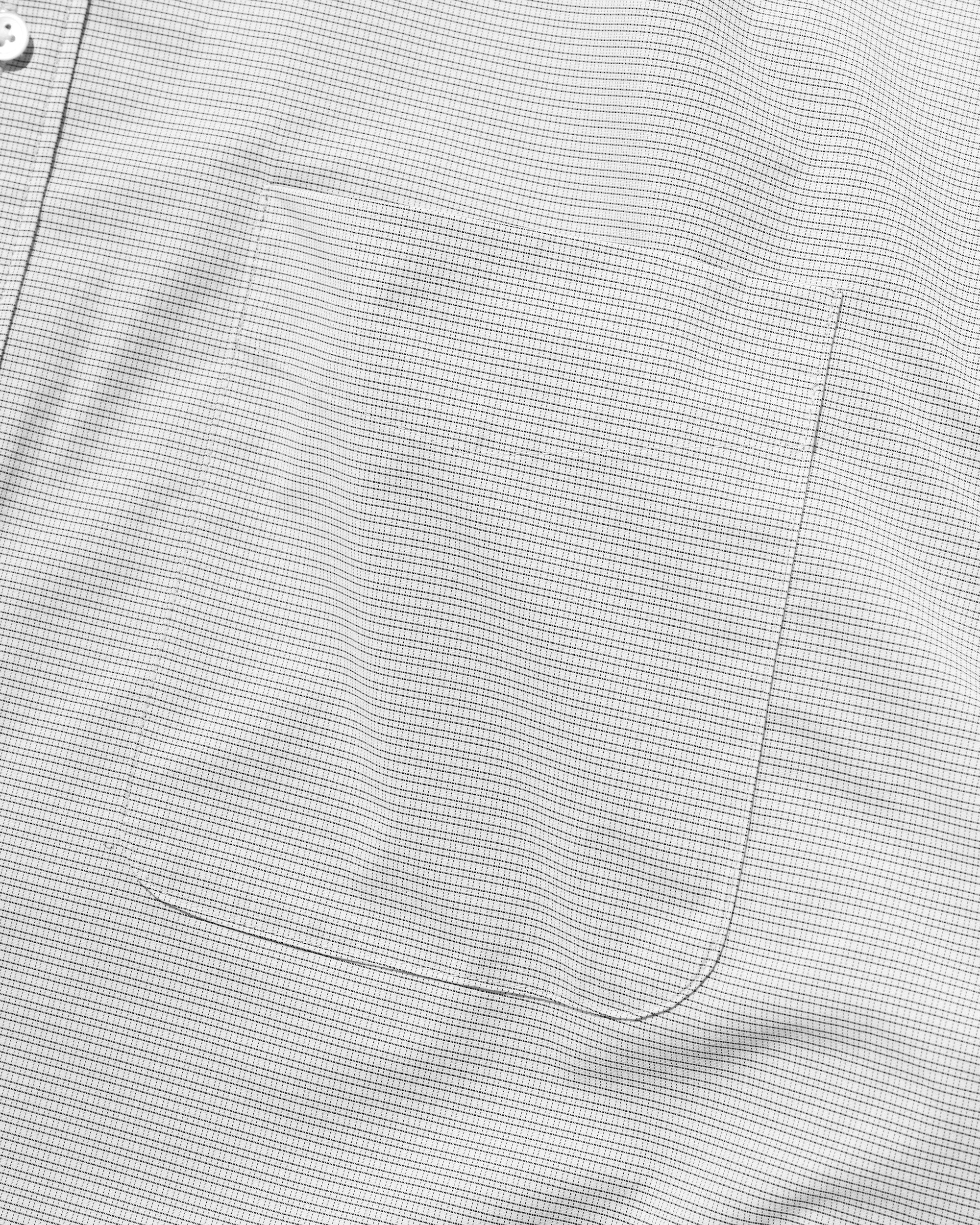 【5.6 TUE 20:00- IN STOCK】MINI PLAID L/S PULLOVER SHIRT (WHITE)
