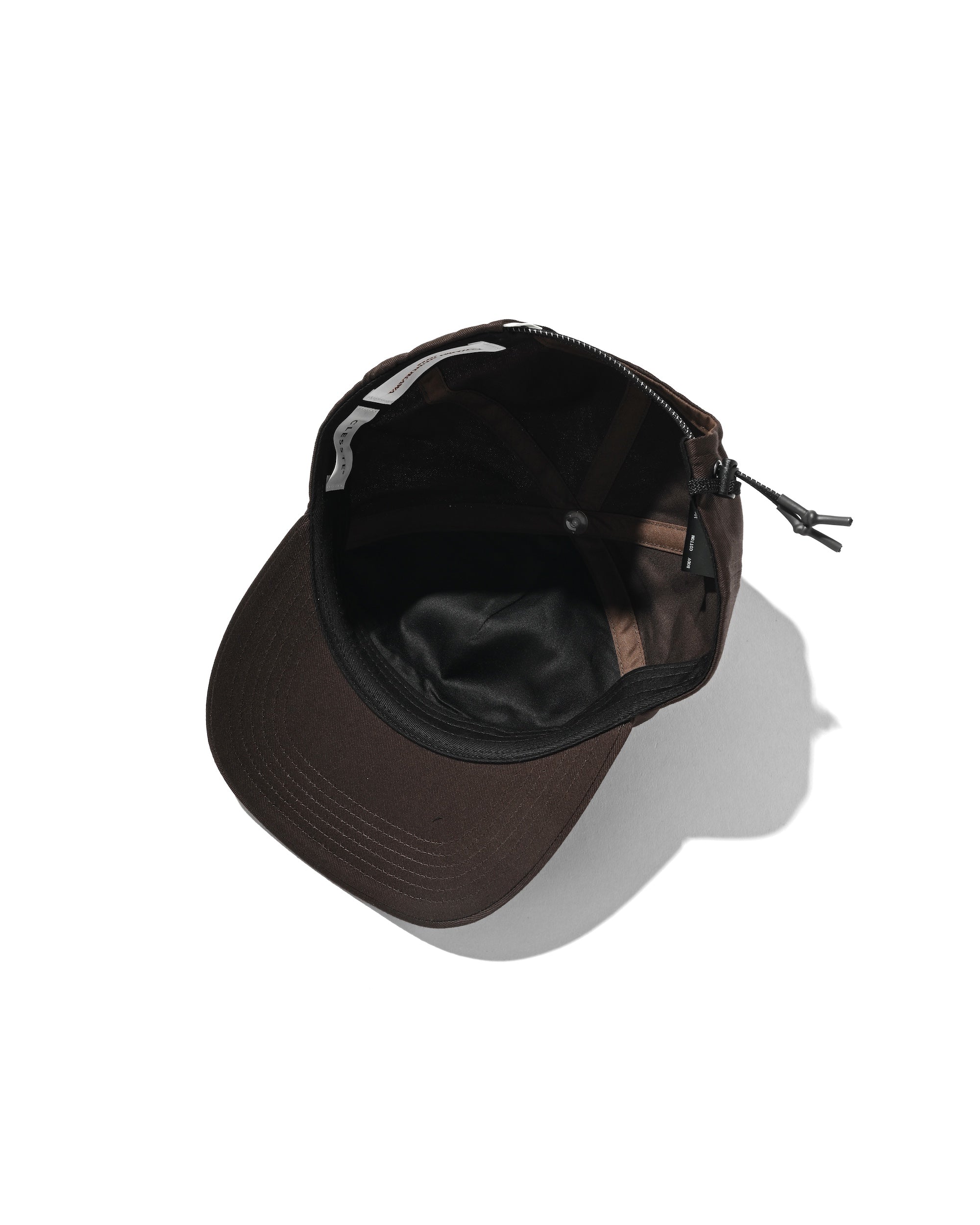 "BUBBLE LOGO" ACTIVE CITY TRUCKER CAP (BROWN×WHITE)