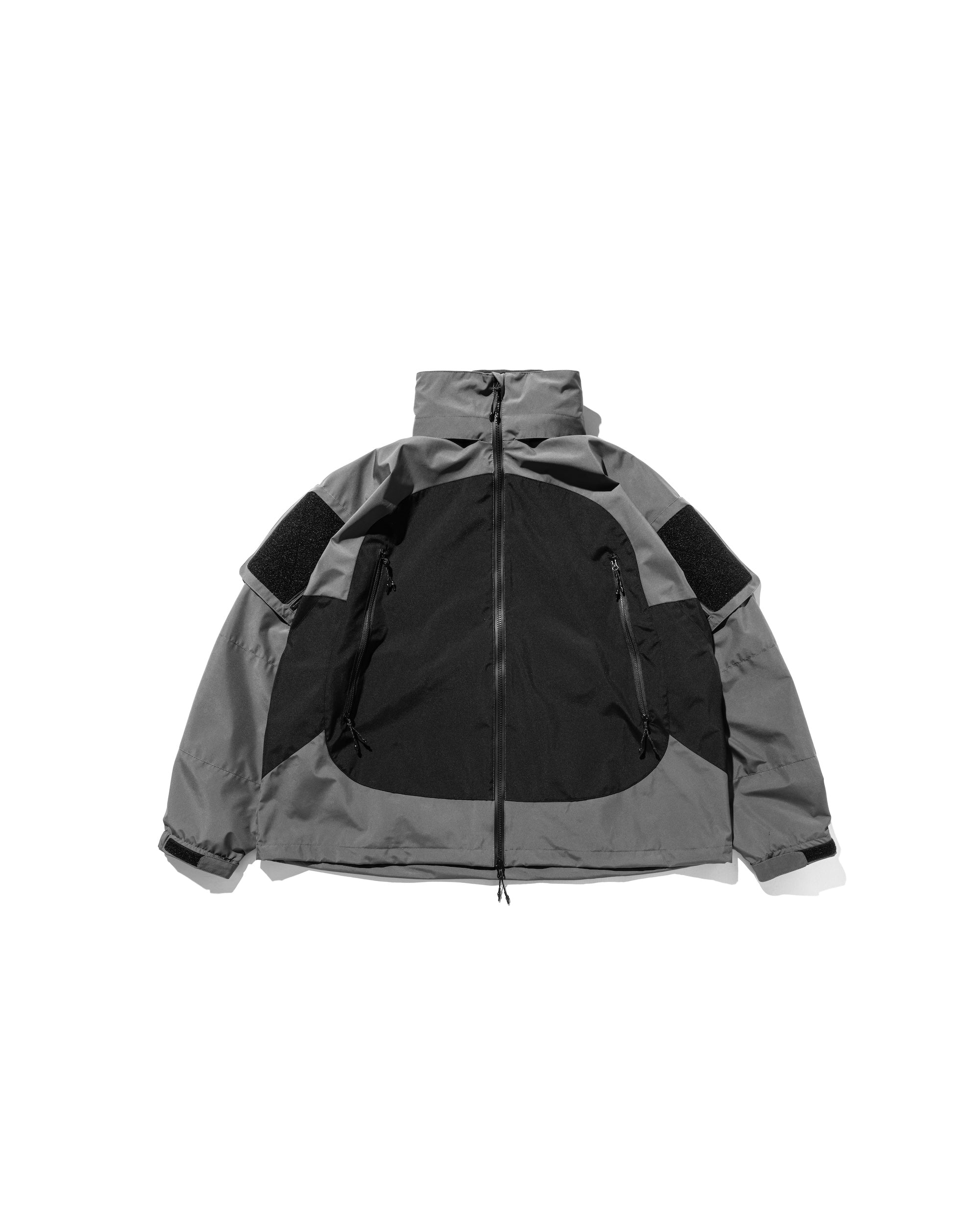 【9.17 WED 20:00- IN STOCK】+phenix WINDSTOPPER® by GORE-TEX LABS CITY MILITARY JACKET (GRAPHAITE GRAY× BLACK)