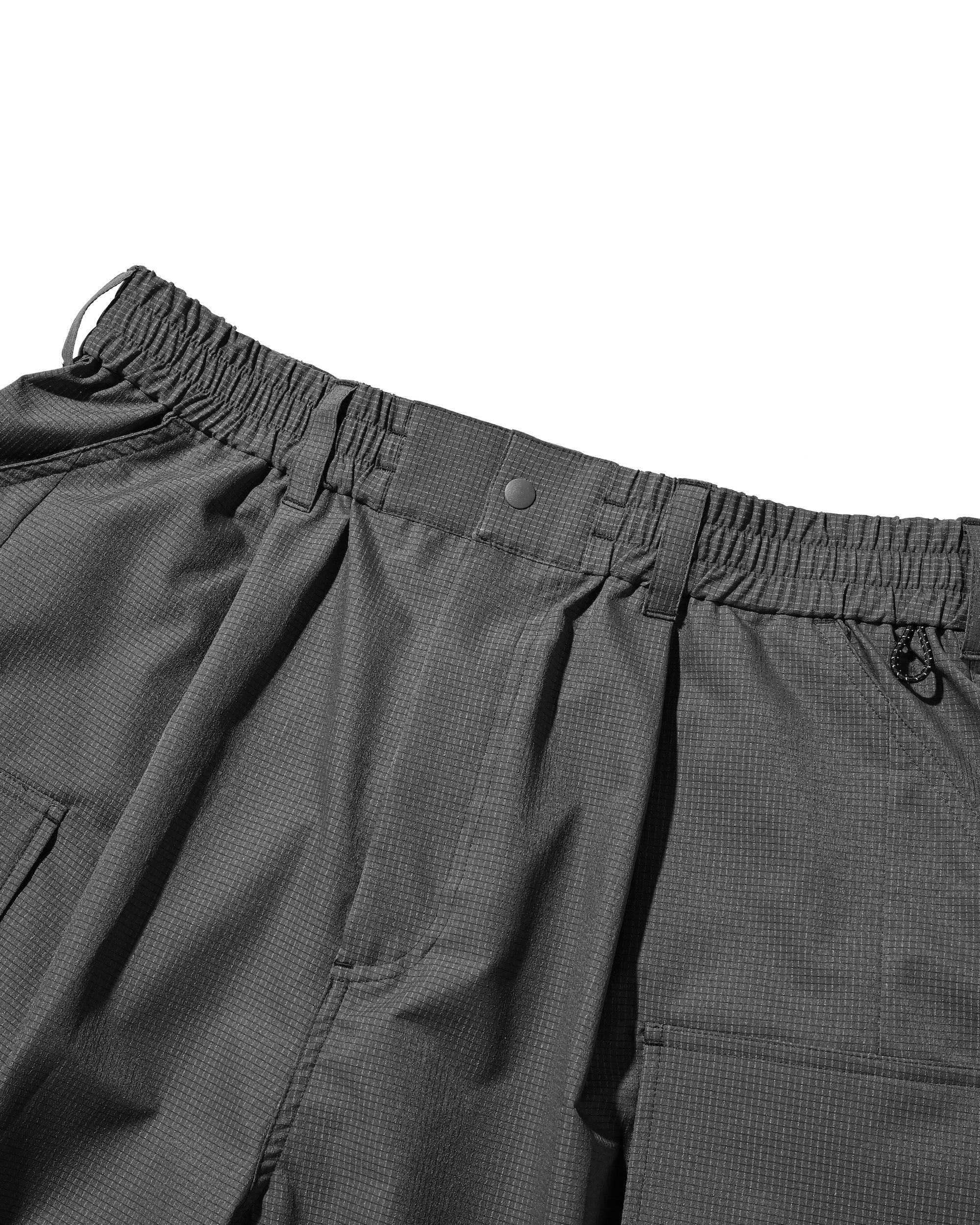 【4.11 SAT 20:00- IN STOCK】COOLDOTS® CITY MEGA POCKET BALLOON CARGO HALF PANTS (CHARCOAL)