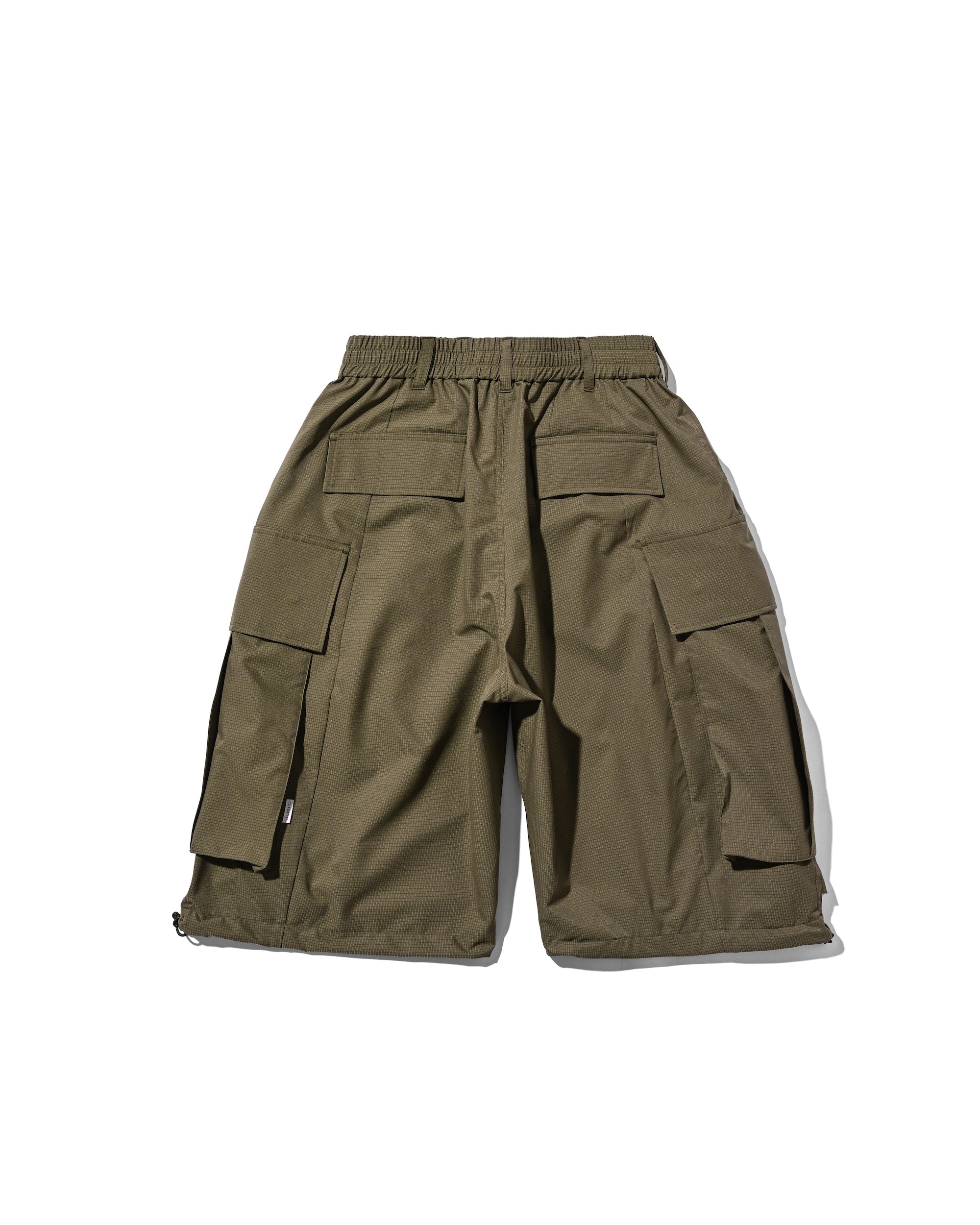 【4.11 SAT 20:00- IN STOCK】COOLDOTS® CITY MEGA POCKET BALLOON CARGO HALF PANTS (OLIVE)