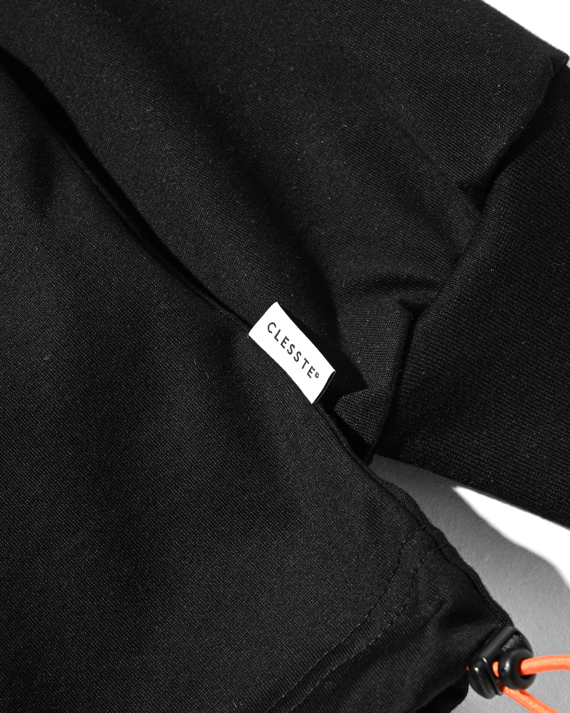 【10.15 WED 20:00- IN STOCK】"C×YGM"STAFF L/S T-SHIRT WITH DRAWSTRINGS (BLACK)