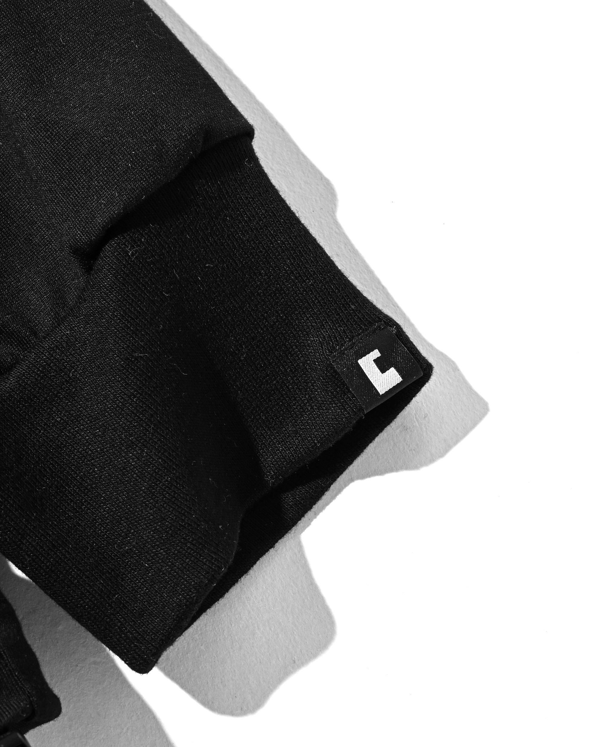 【10.15 WED 20:00- IN STOCK】"C×YGM"STAFF L/S T-SHIRT WITH DRAWSTRINGS (BLACK)