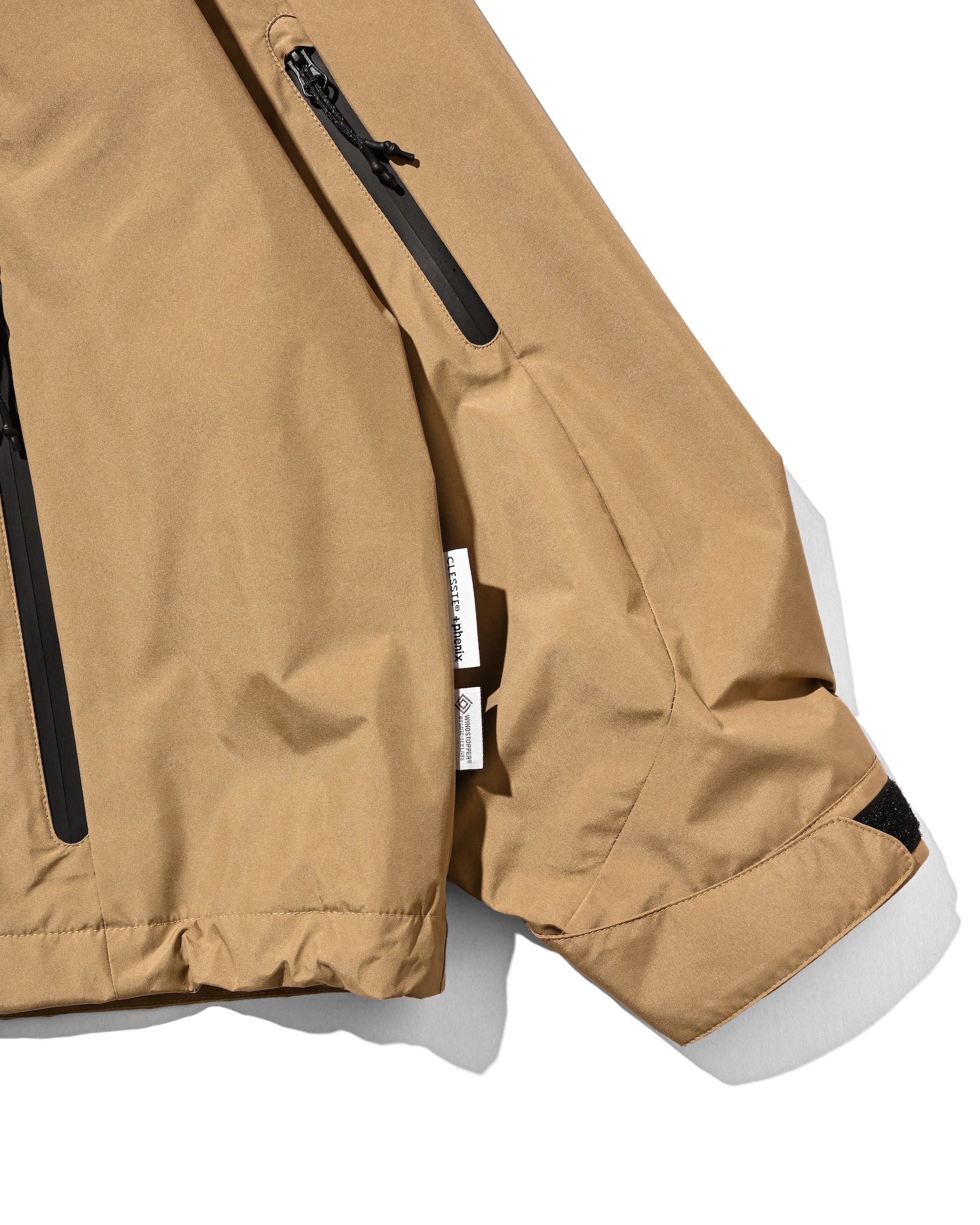 +phenix WINDSTOPPER® by GORE-TEX LABS CITY MOUNTAIN JACKET (CAMEL BEIGE)