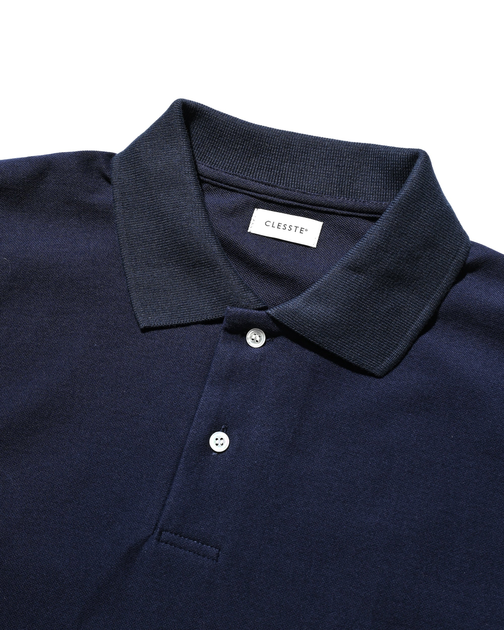 【10.15 WED 20:00- IN STOCK】"C" COTTON CITY L/S POLO SHIRT FOR YGM (NAVY)