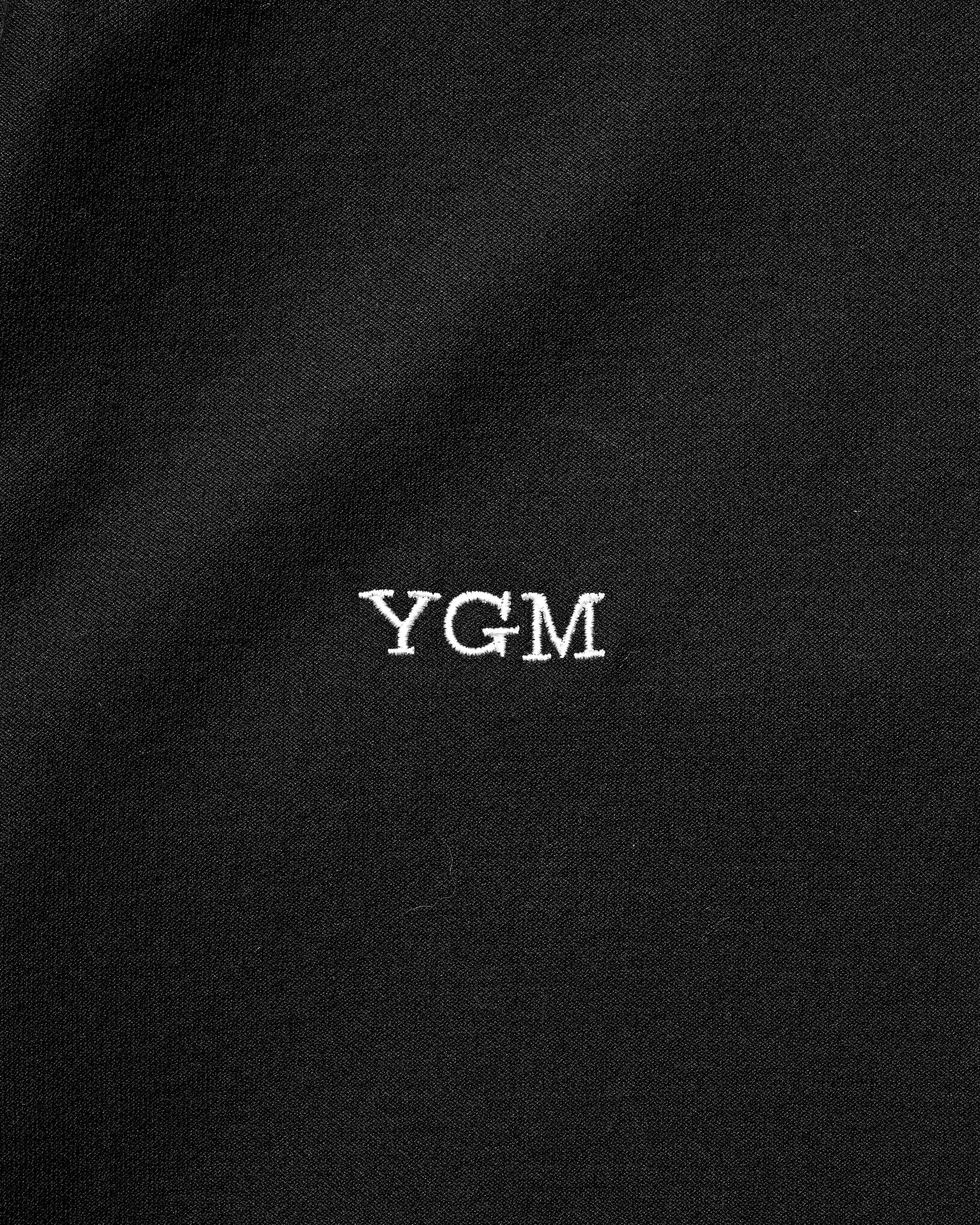 【10.15 WED 20:00- IN STOCK】"C" COTTON CITY L/S POLO SHIRT FOR YGM (BLACK)