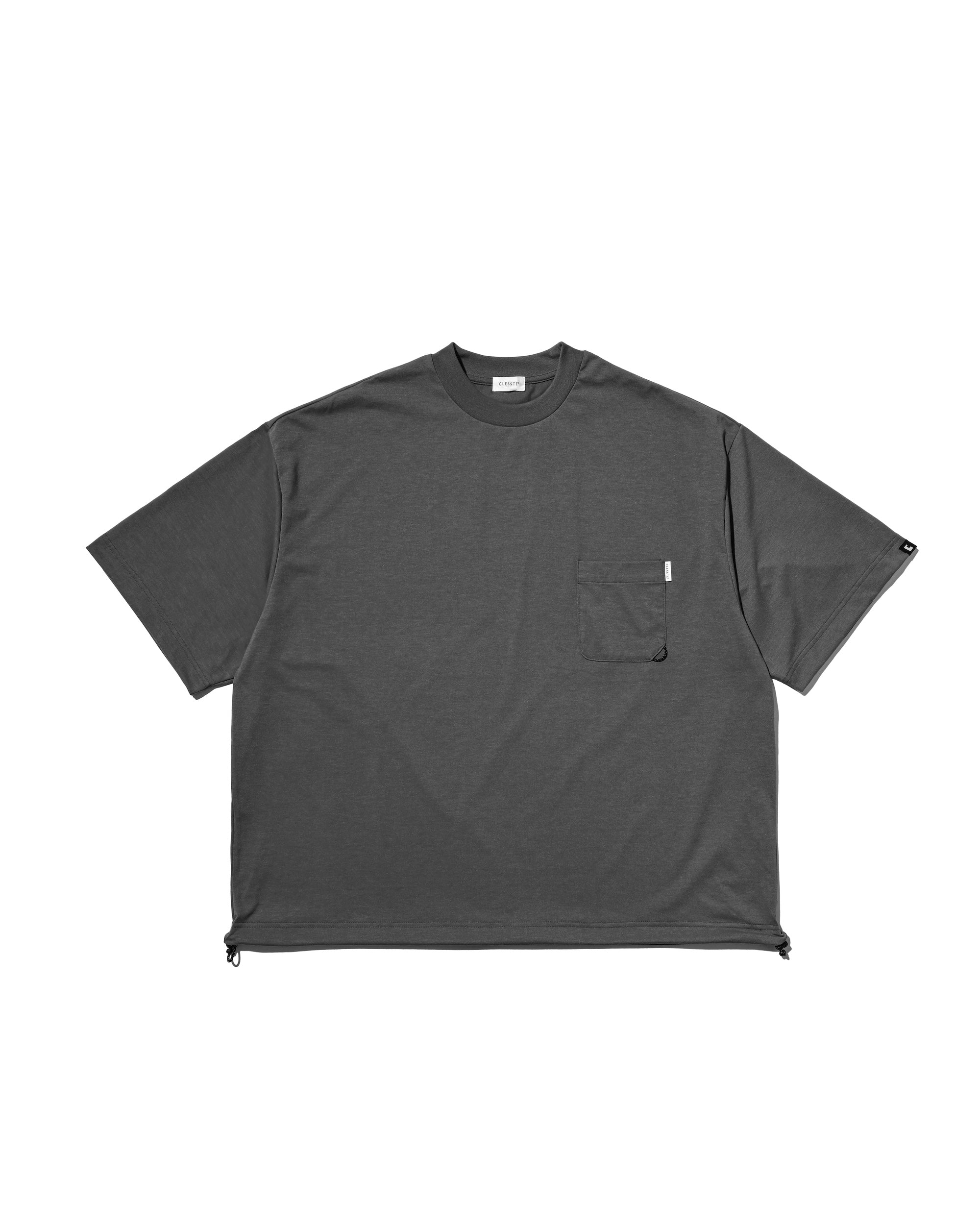 TECH POCKET S/S T-SHIRT (CHARCOAL)