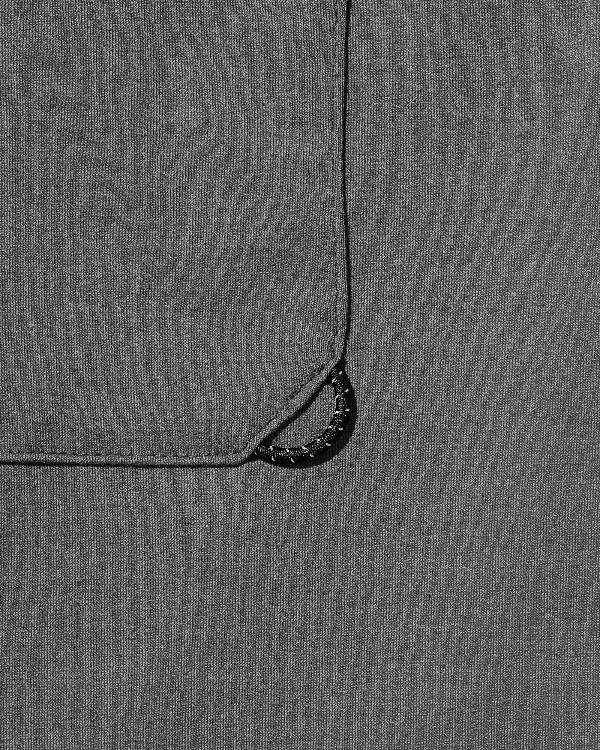 TECH POCKET S/S T-SHIRT (CHARCOAL)