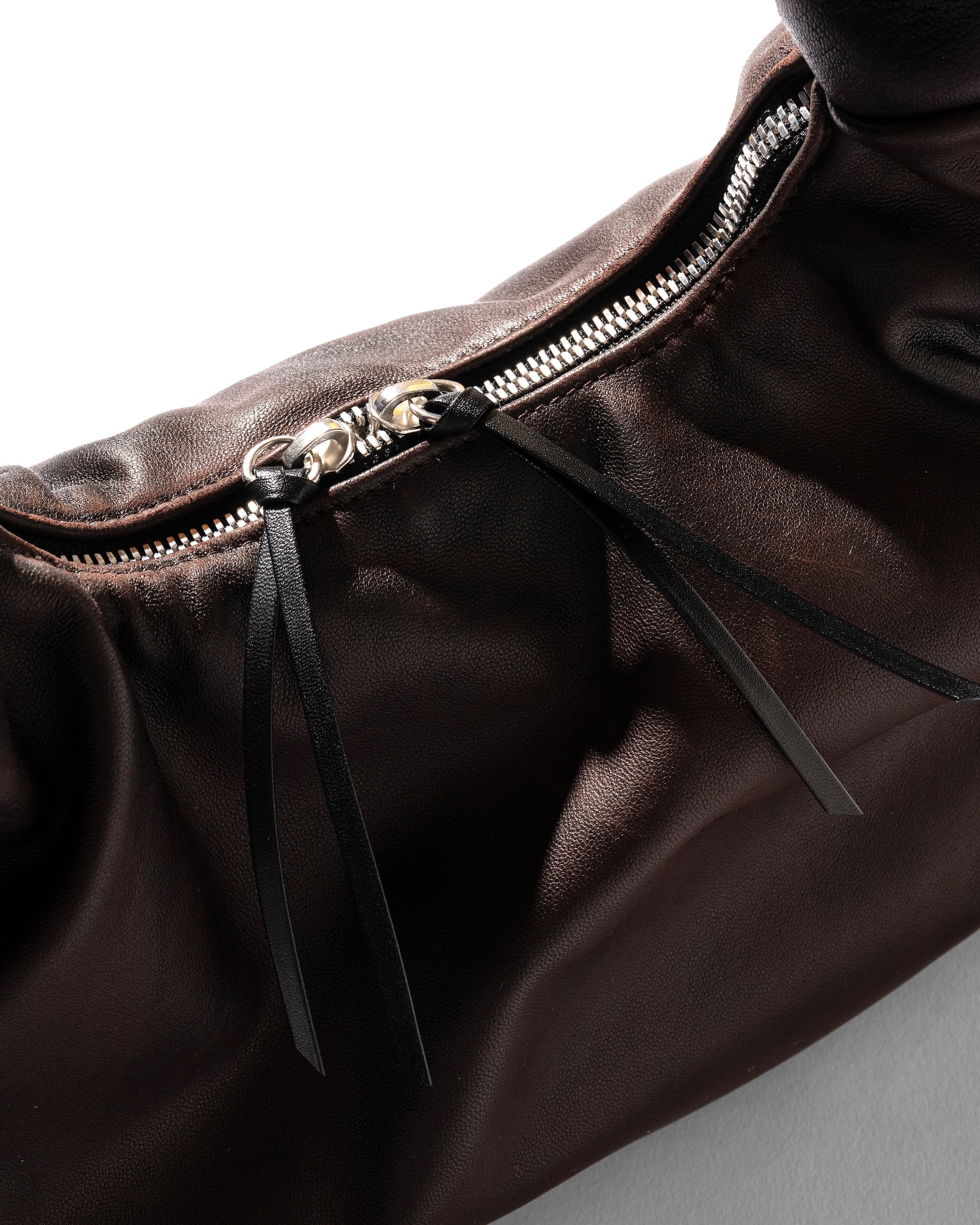 【11.1 SAT 20:00- IN STOCK】VINTAGE SHEEP LEATHER SYSTEM BAG XS