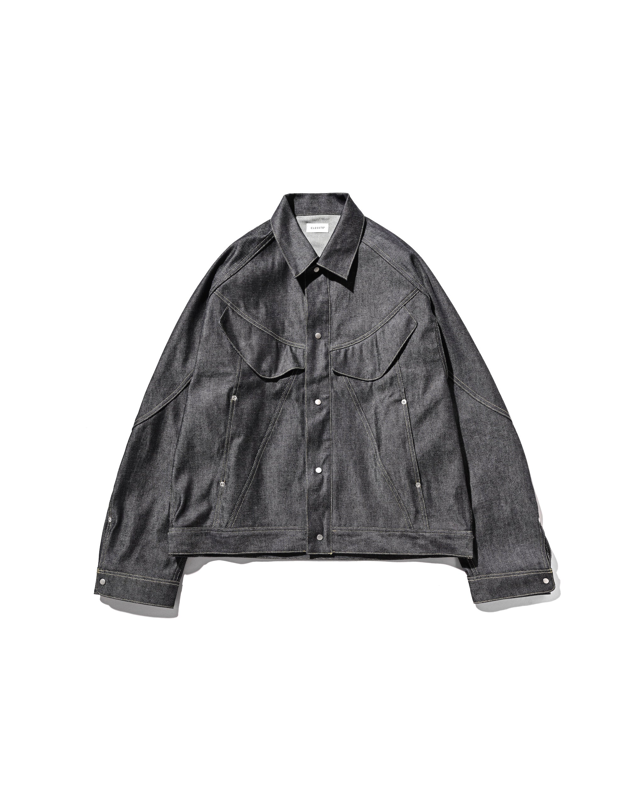 SELVEDGE DENIM FUTURE TRUCKER JACKET (RIGID INDIGO)