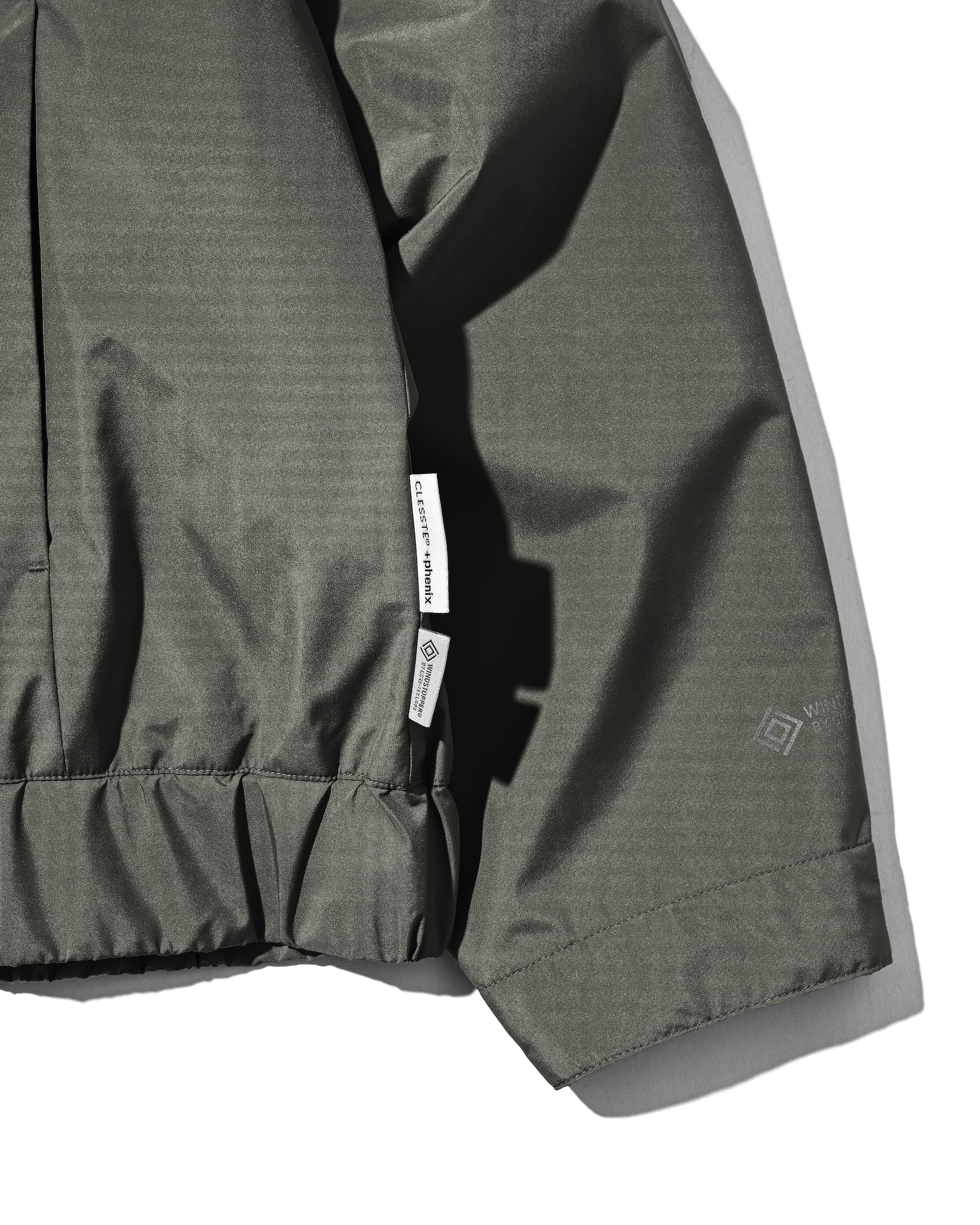 +PHENIX WINDSTOPPER® BY GORE-TEX LABS CITY CORE STAND JACKET (ASPHALT GRAY)