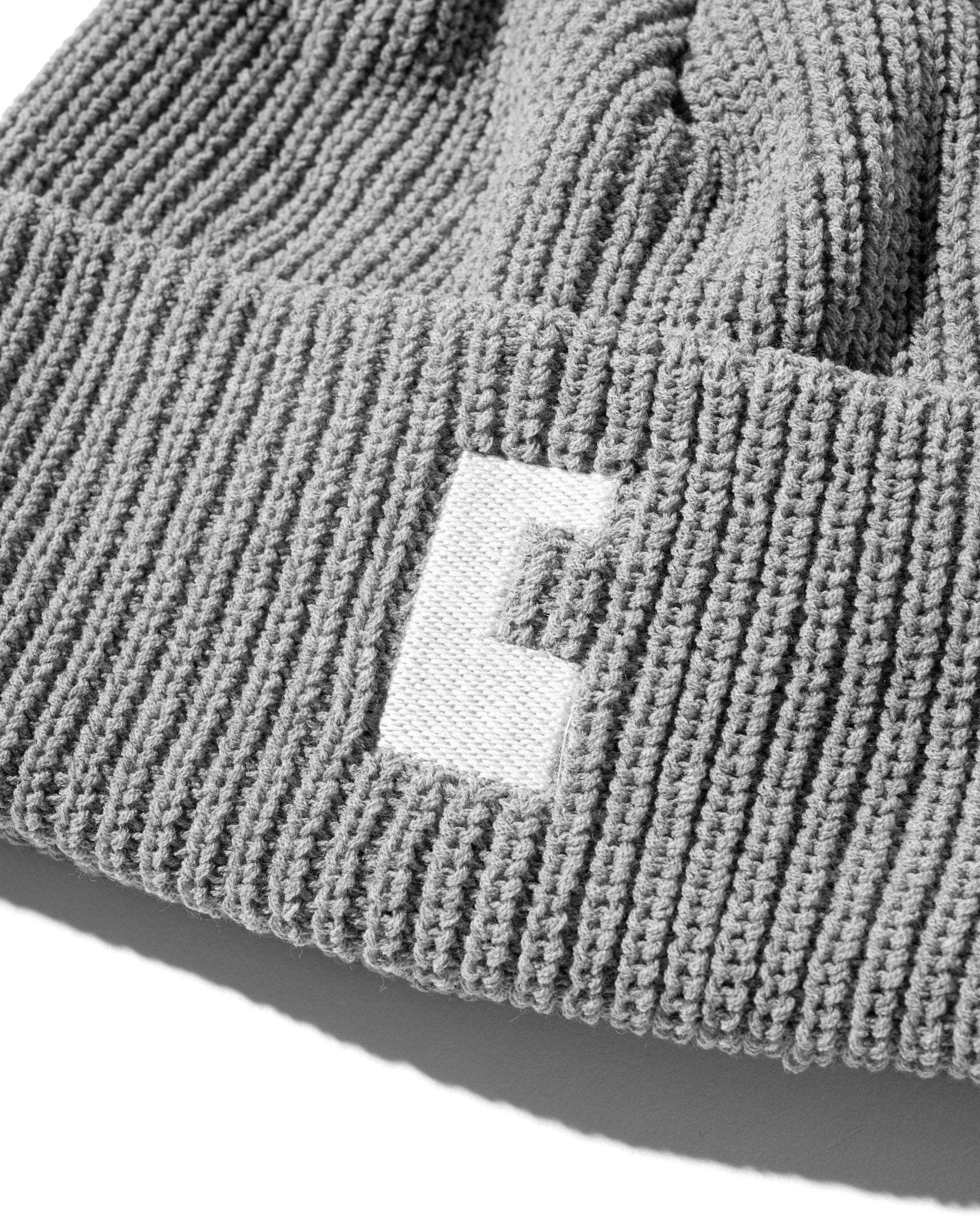 【10.12 SUN 20:00- IN STOCK】“C” COTTON KNIT CAP 001 (GRAY)
