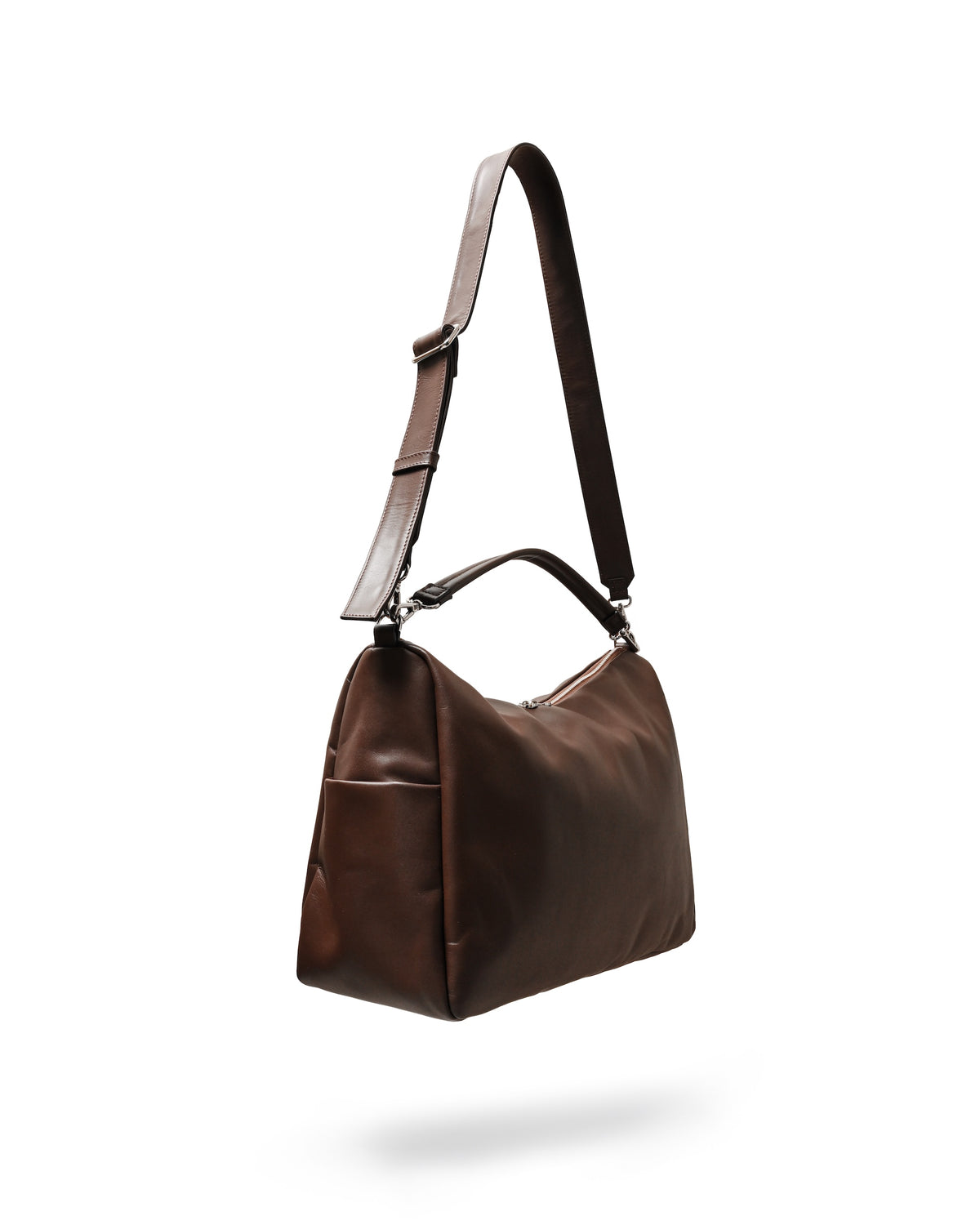 6.17 WED 20:00- IN STOCK】LEATHER DAYOFF BAG LARGE (BROWN)