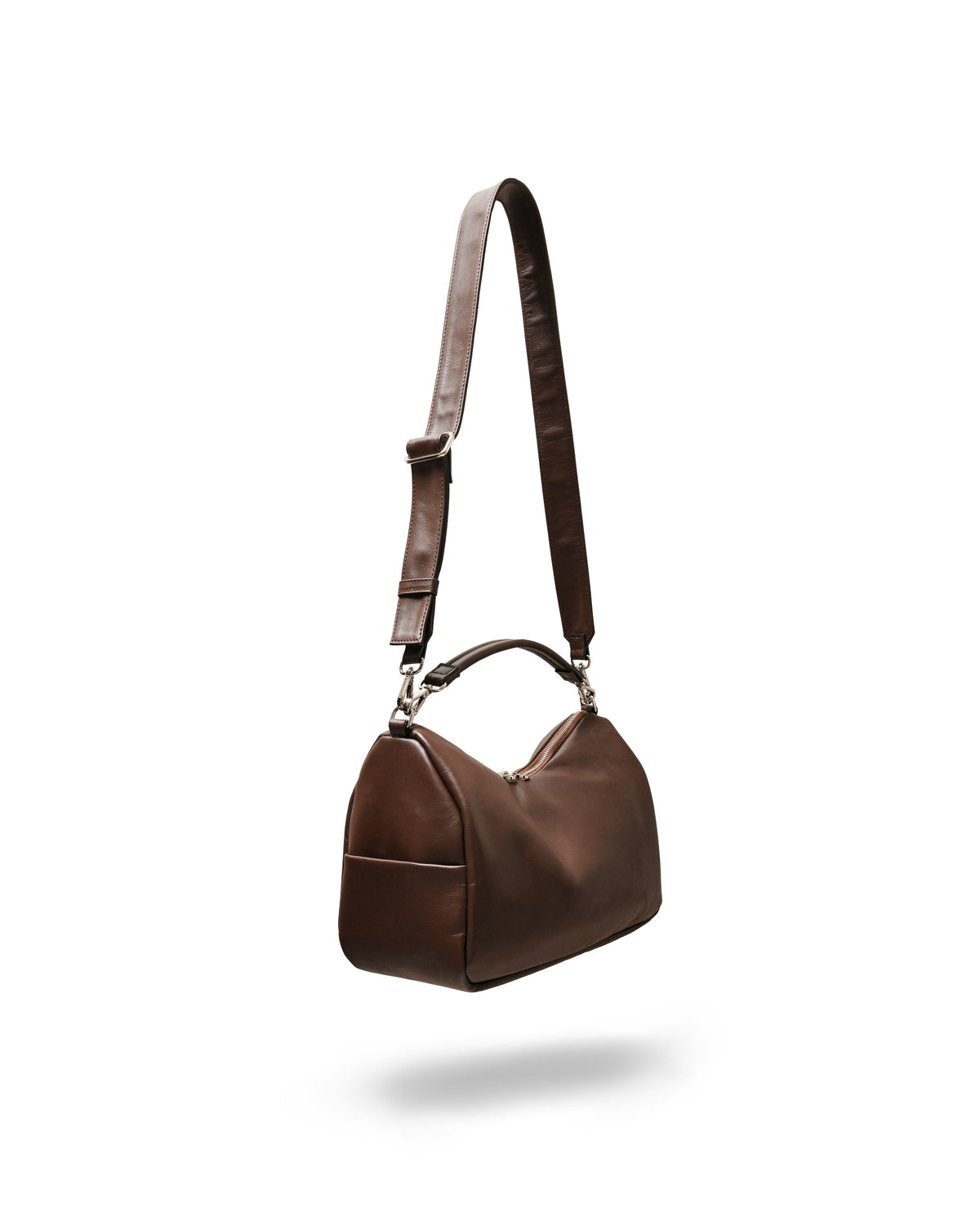 LEATHER DAYOFF BAG (BROWN)