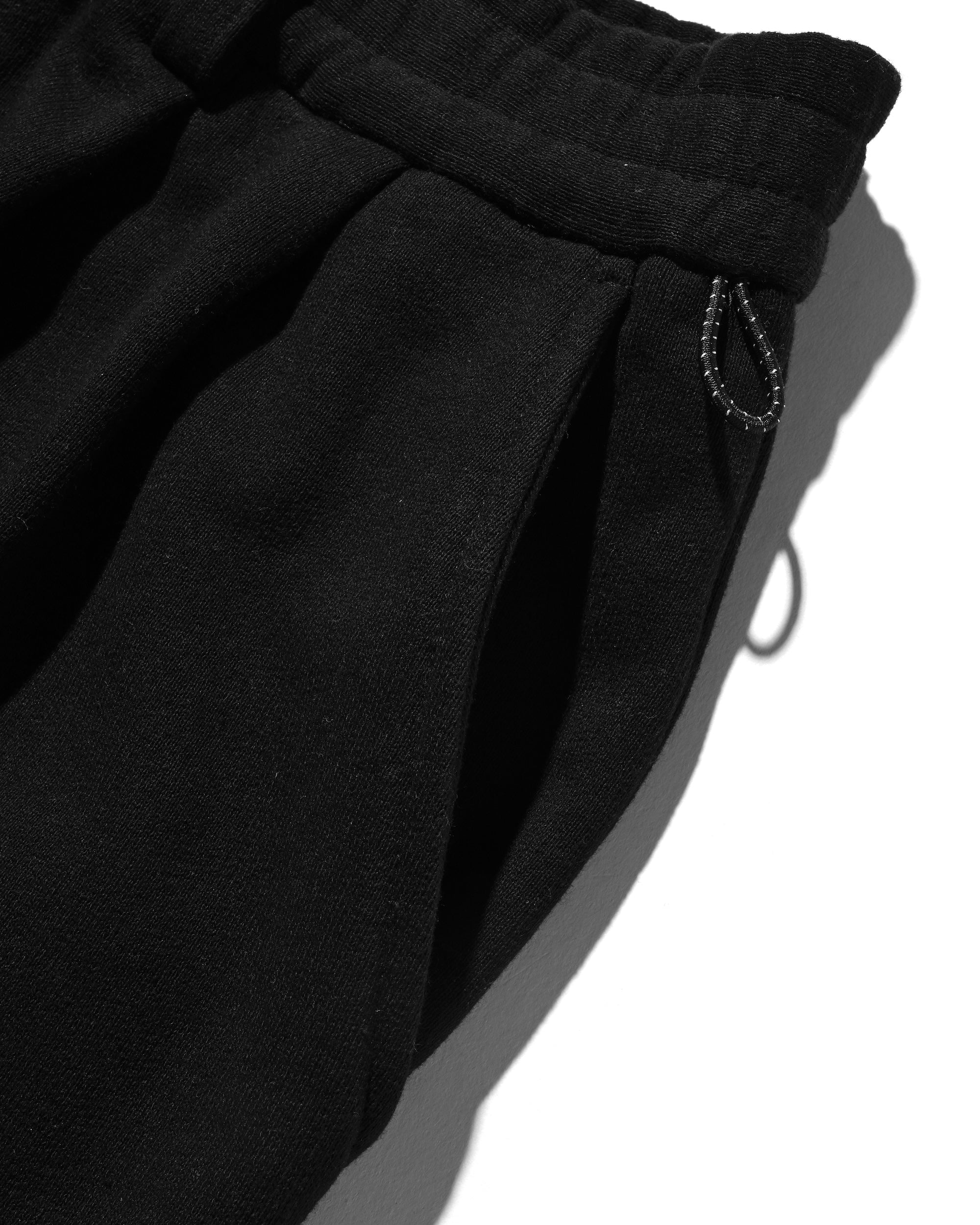 【10.15 WED 20:00- IN STOCK】"C"SWEAT WIDE TAPERED PANTS FOR YGM (BLACK)