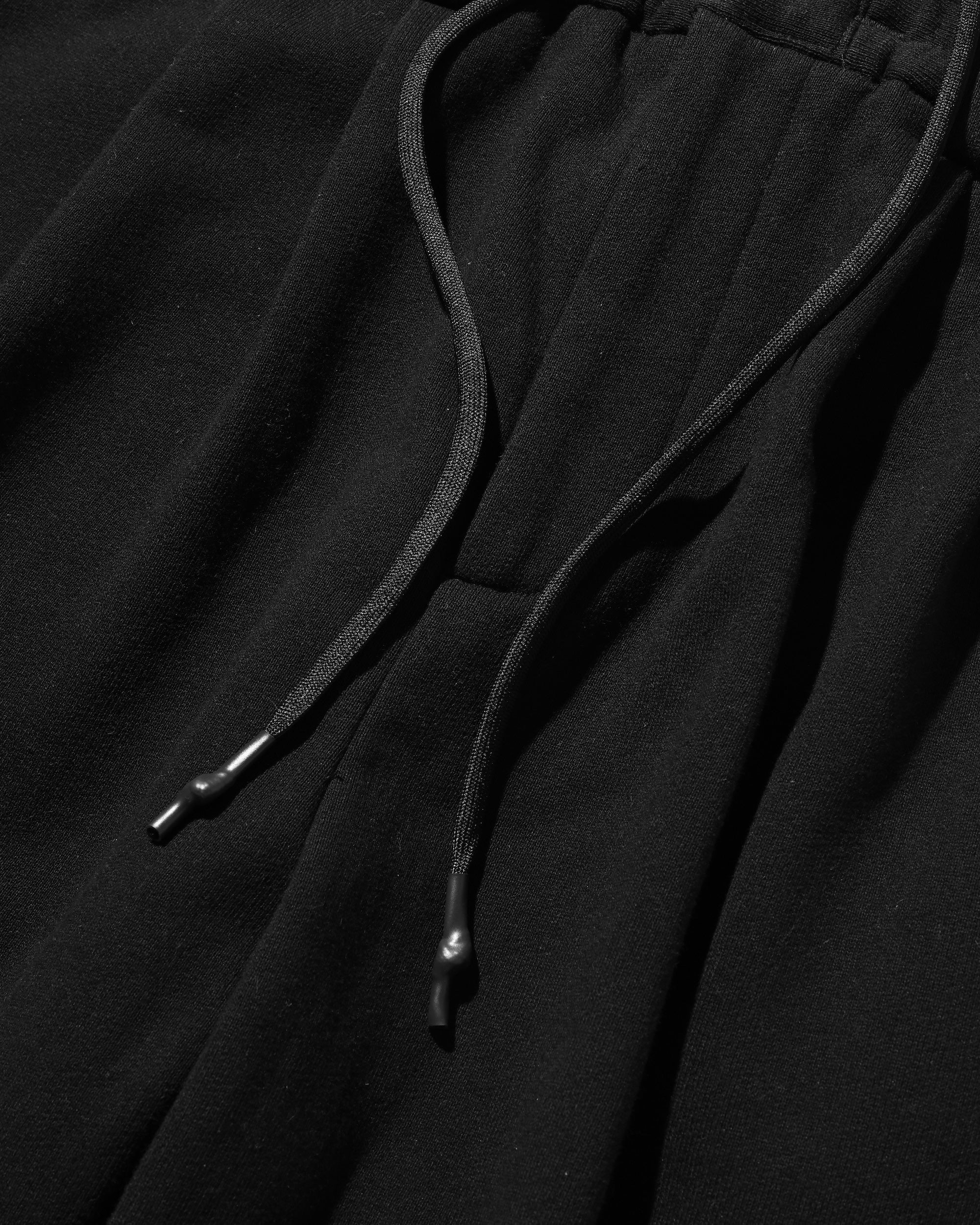 【10.15 WED 20:00- IN STOCK】"C"SWEAT WIDE TAPERED PANTS FOR YGM (BLACK)