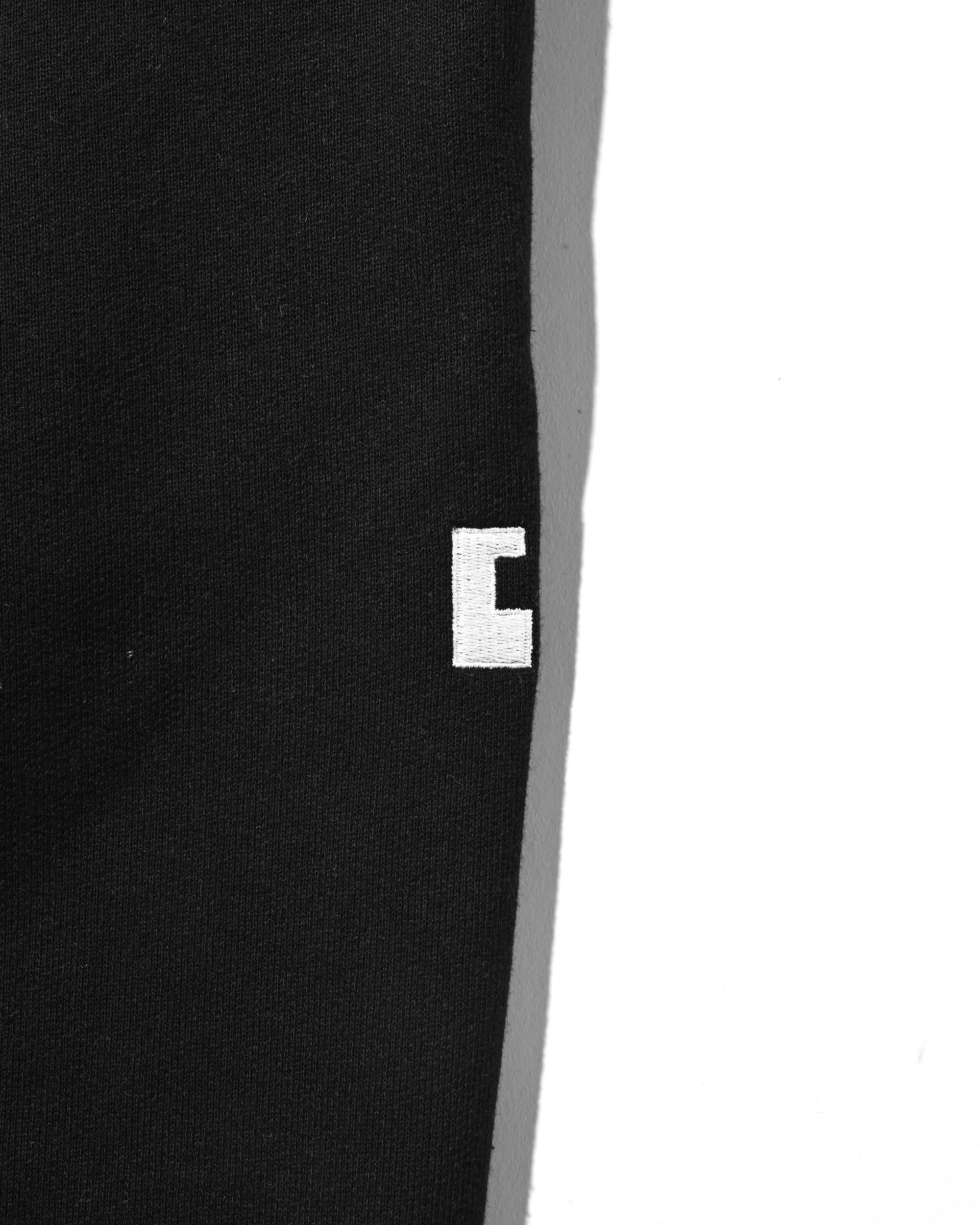【10.15 WED 20:00- IN STOCK】"C"SWEAT WIDE TAPERED PANTS FOR YGM (BLACK)