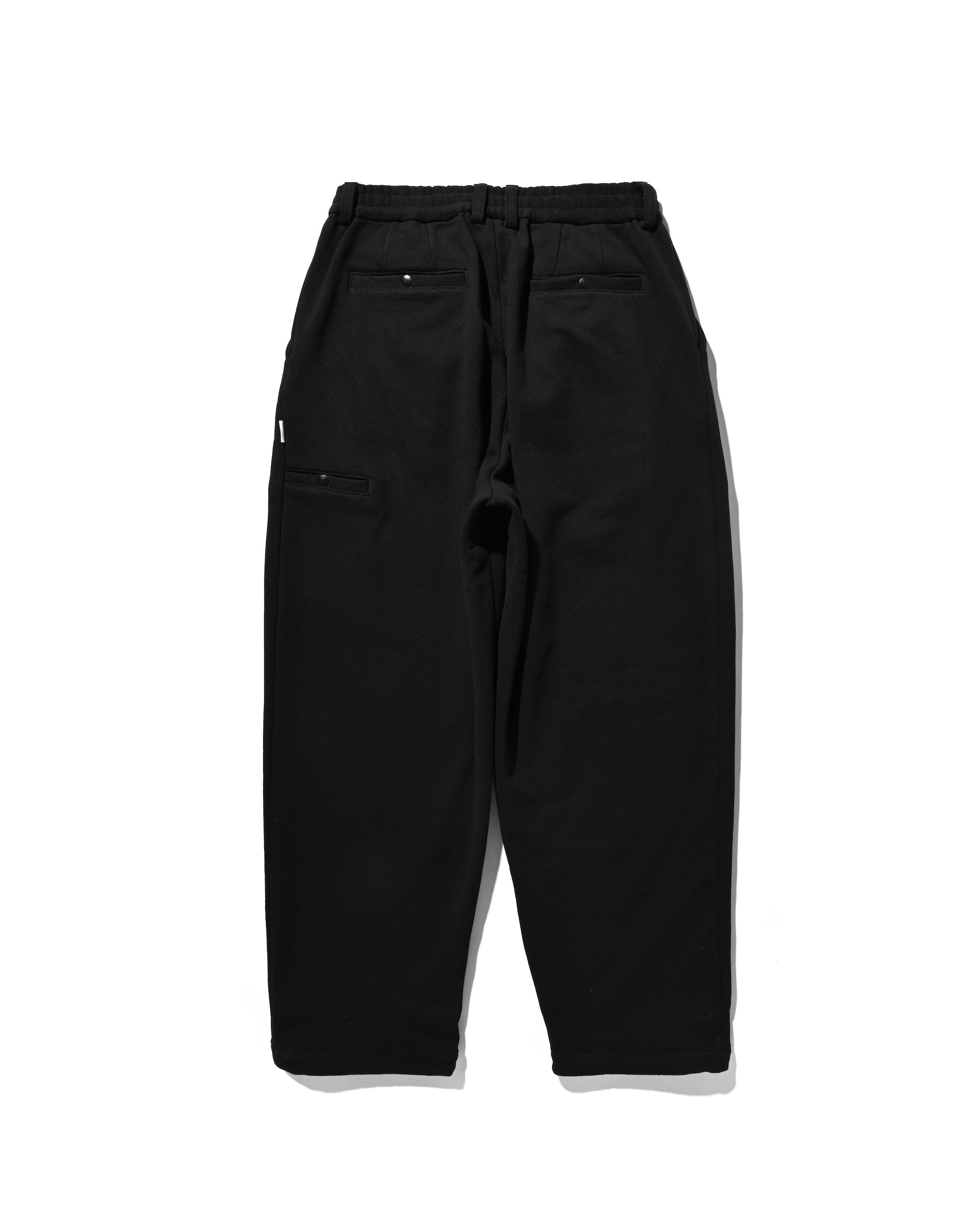 【10.15 WED 20:00- IN STOCK】"C"SWEAT WIDE TAPERED PANTS FOR YGM (BLACK)