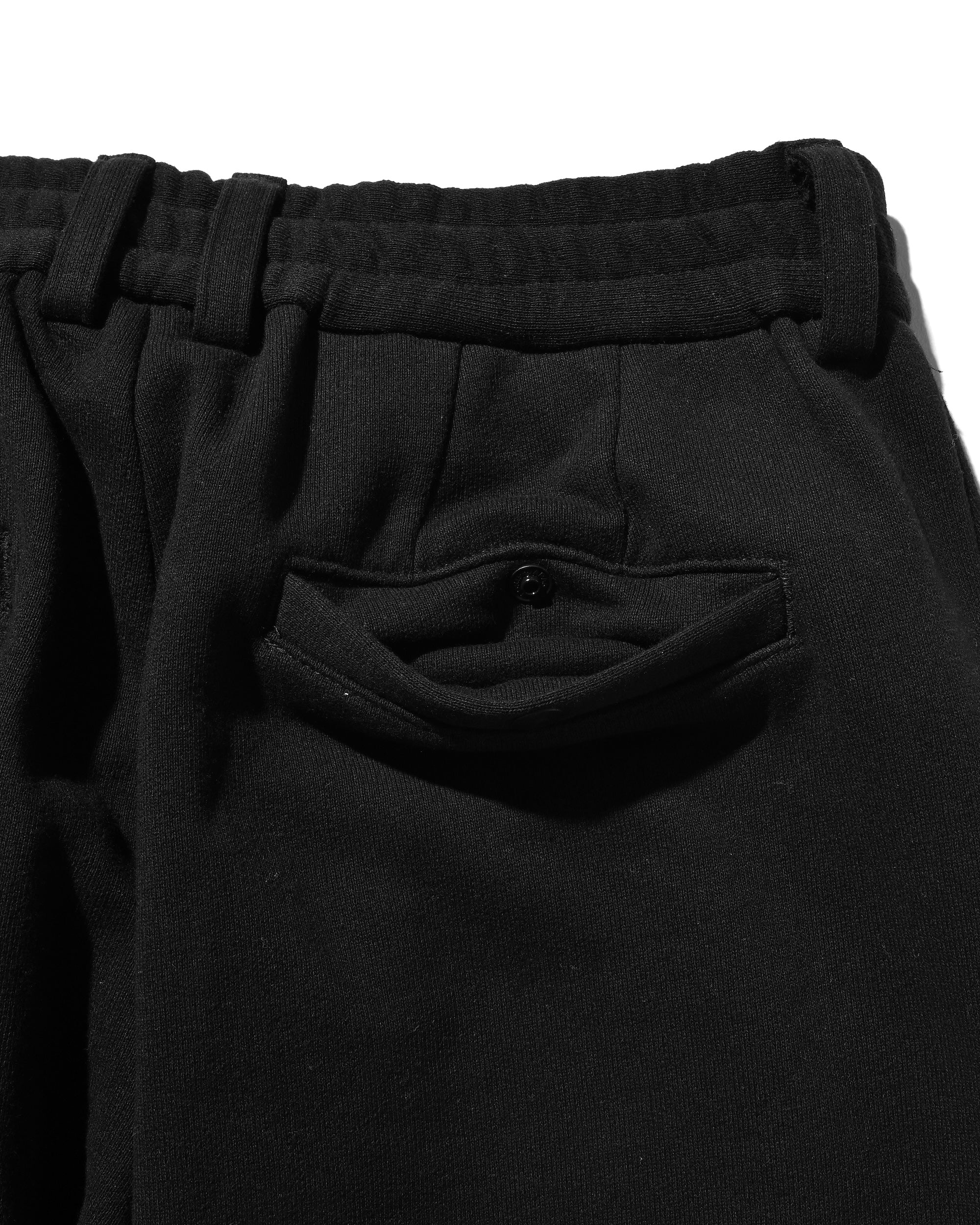 【10.15 WED 20:00- IN STOCK】"C"SWEAT WIDE TAPERED PANTS FOR YGM (BLACK)