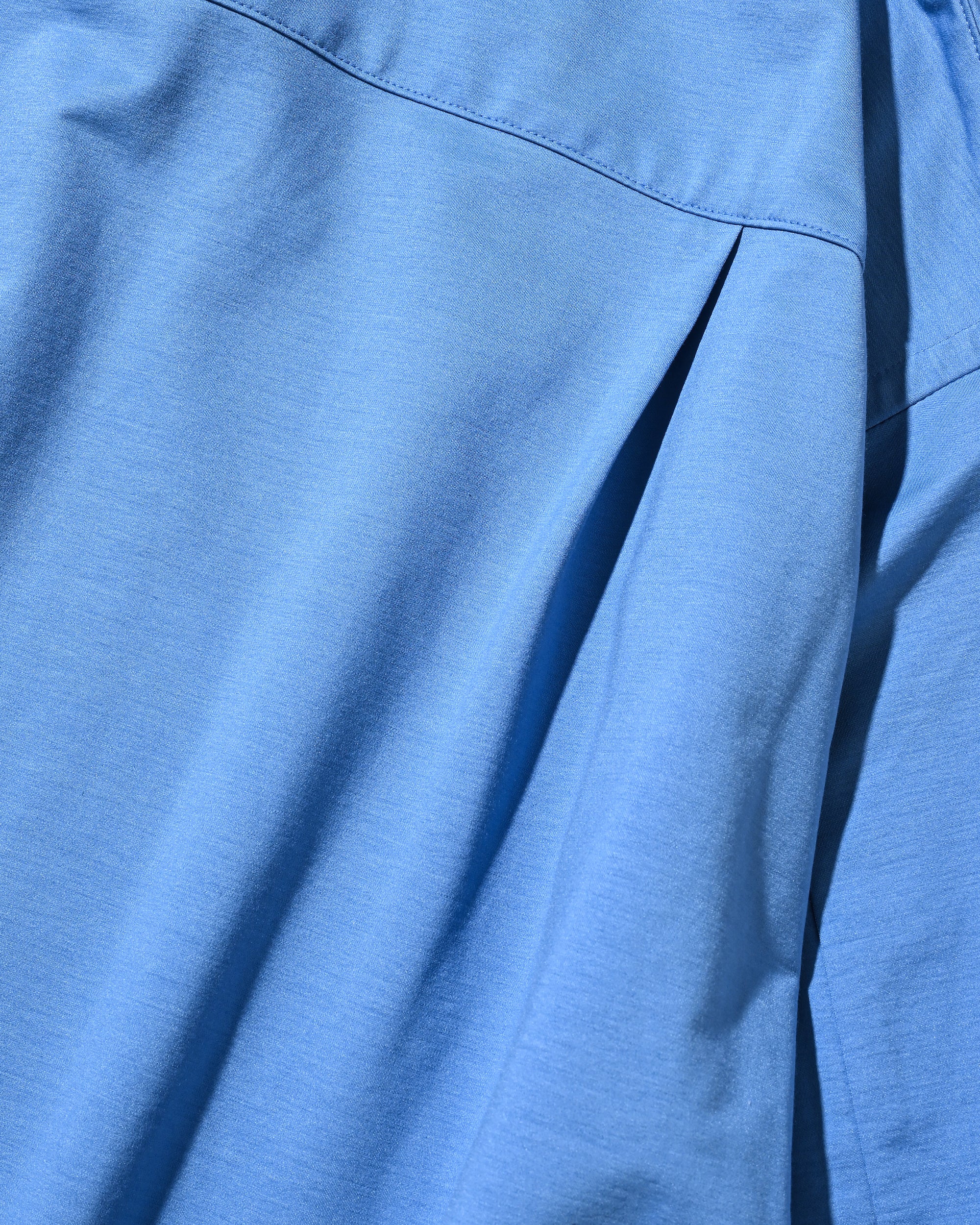 【5.6 WED 20:00- IN STOCK】46G KNIT EVERYDAY L/S SHIRT (SAX BLUE)