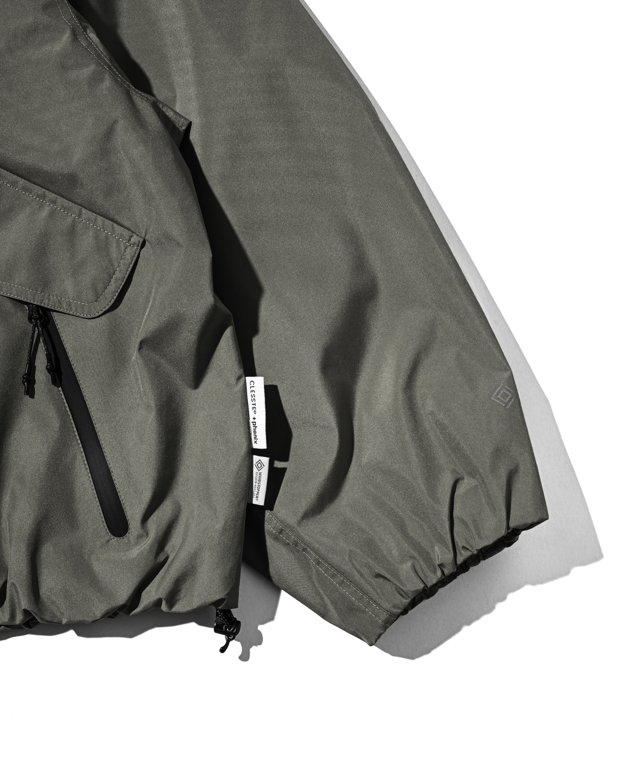 【9.12 SAT 20:00- IN STOCK】+phenix WINDSTOPPER® by GORE-TEX LABS CITY FLIGHT JACKET (ASPHALT GRAY)