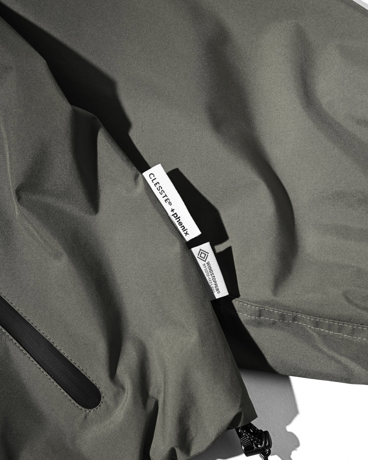 【9.12 SAT 20:00- IN STOCK】+phenix WINDSTOPPER® by GORE-TEX LABS CITY FLIGHT JACKET (ASPHALT GRAY)