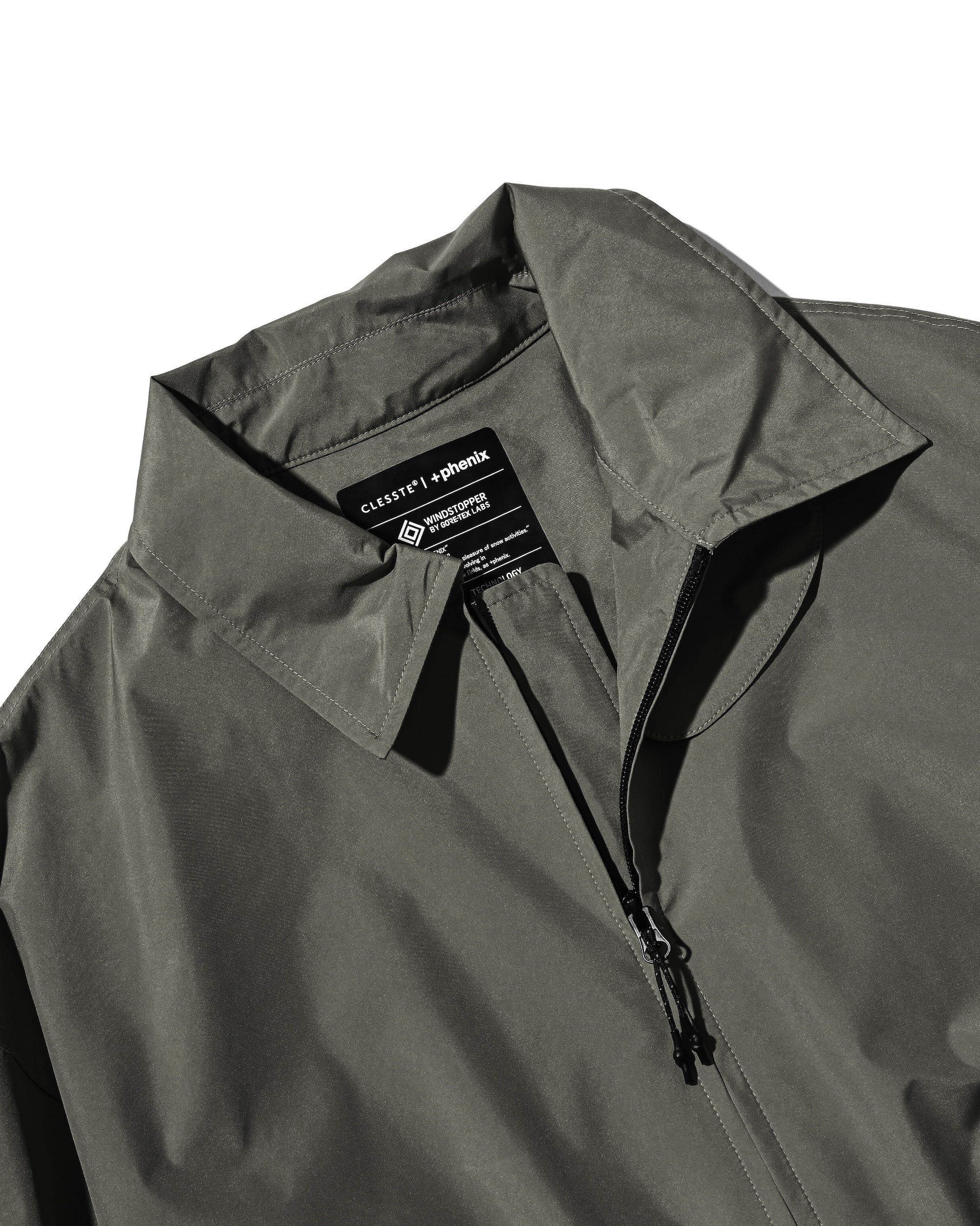 【9.12 SAT 20:00- IN STOCK】+phenix WINDSTOPPER® by GORE-TEX LABS CITY FLIGHT JACKET (ASPHALT GRAY)
