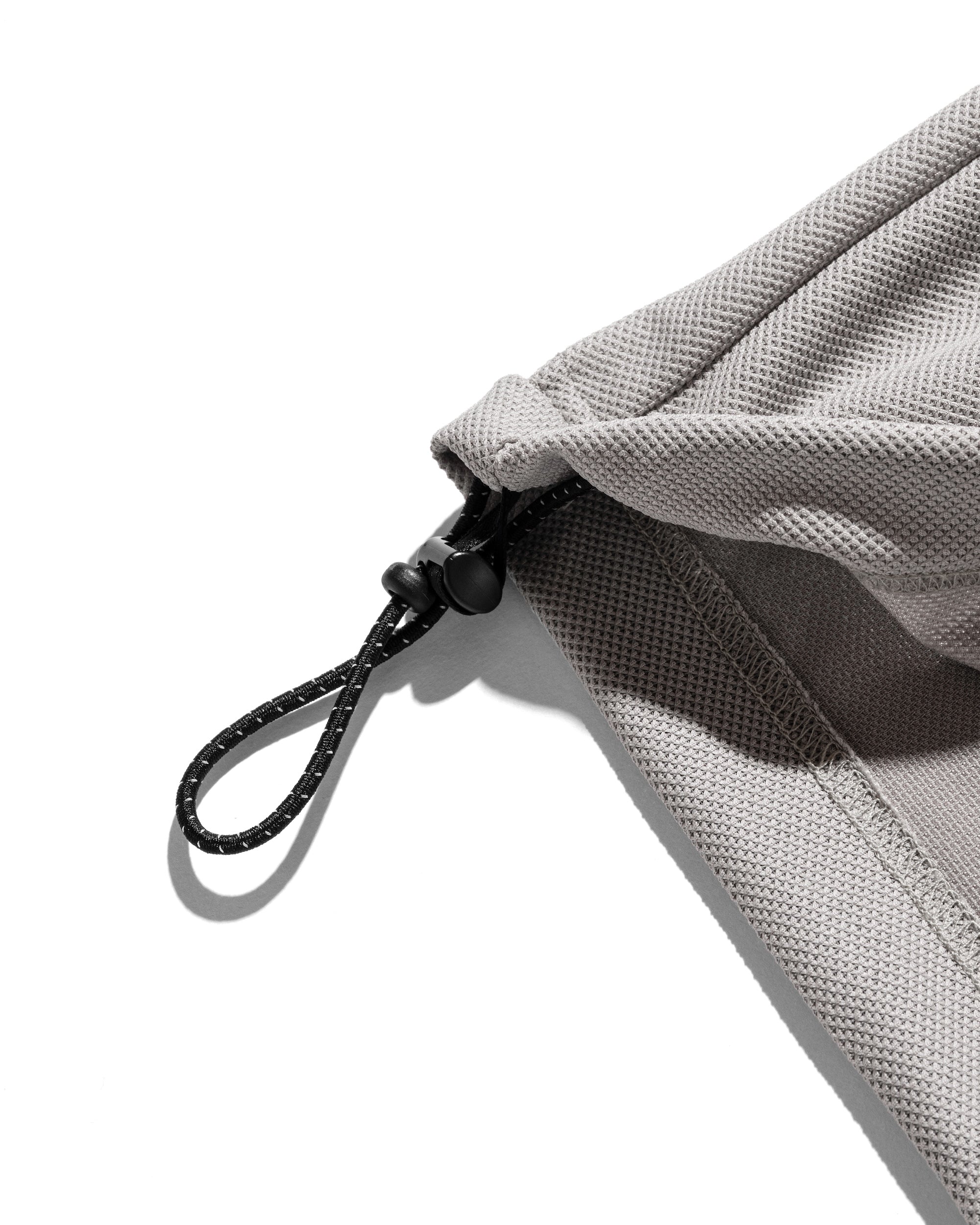 【8.20 WED 20:00- IN STOCK】ACTIVE CITY S/S SNAP POLO SHIRT (GRAY)