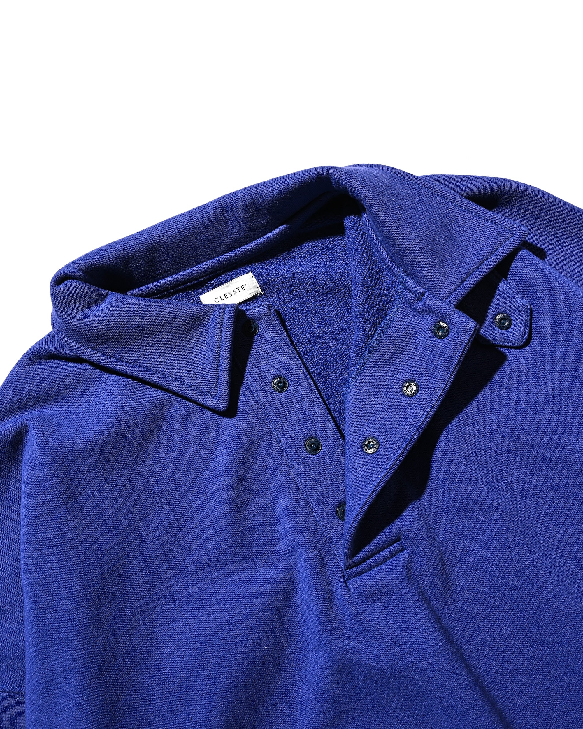 HALF SNAP SWEATSHIRT (BLUE)