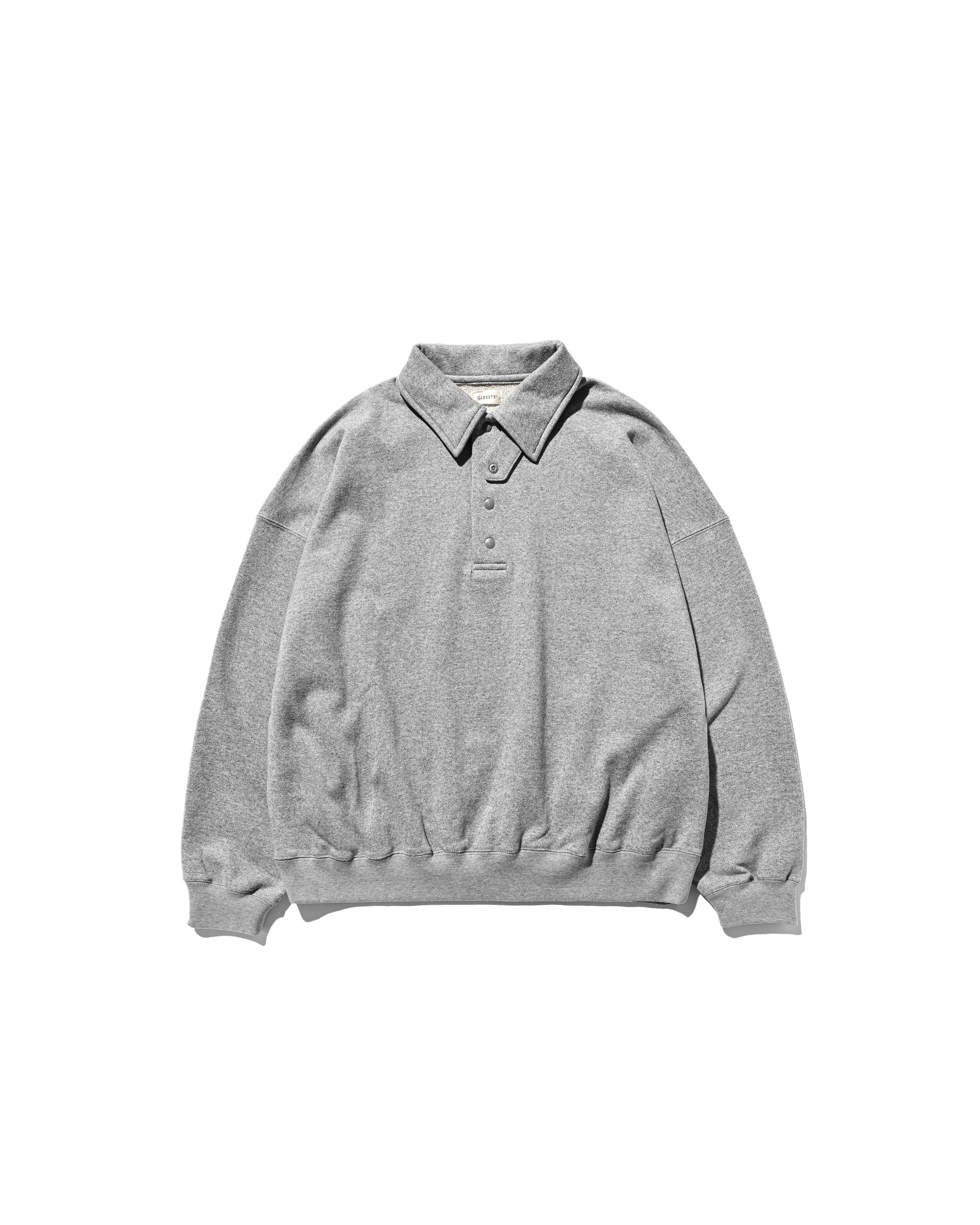 HALF SNAP SWEATSHIRT (GRAY)