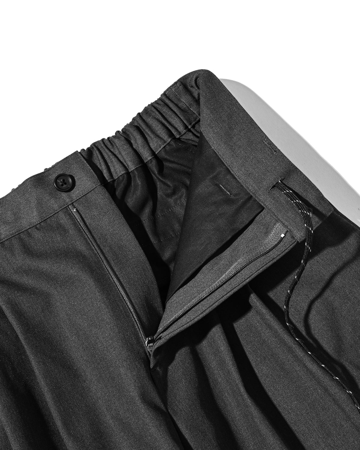 【9.19 SAT 20:00- IN STOCK】T/C GABARDINE CITY UNIFORM WIDE TAPERED PANTS (GRAY)