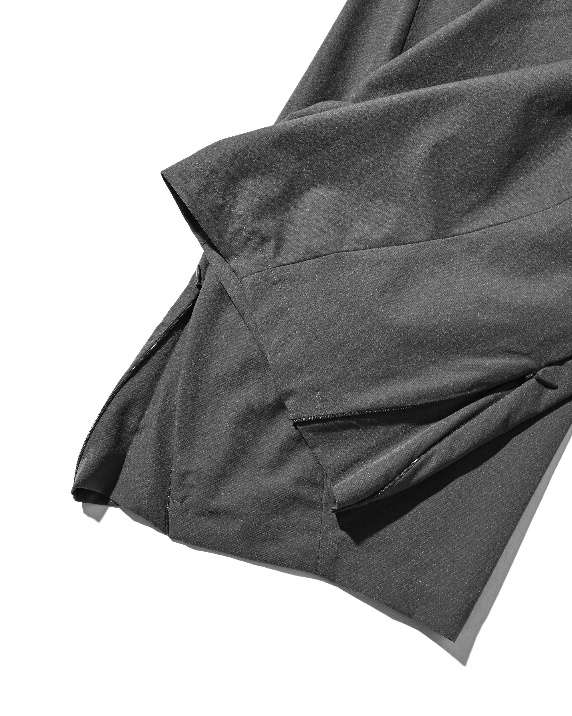 【6.3 WED 20:00- IN STOCK】COOLDOTS® CITY BARREL LEG PANTS(GRAY)